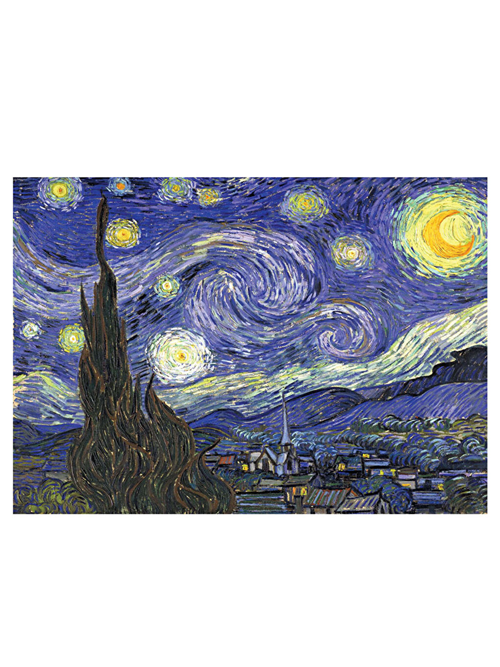 Puzzle 1500 Parça Yıldızlı Gece 4577-1