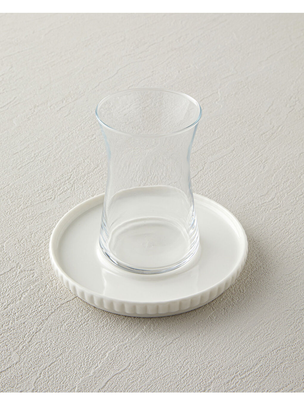 Lunara Porselen 18 Parça 6 Kişilik Çay-Kahve Takımı 170-90 ml Beyaz-2