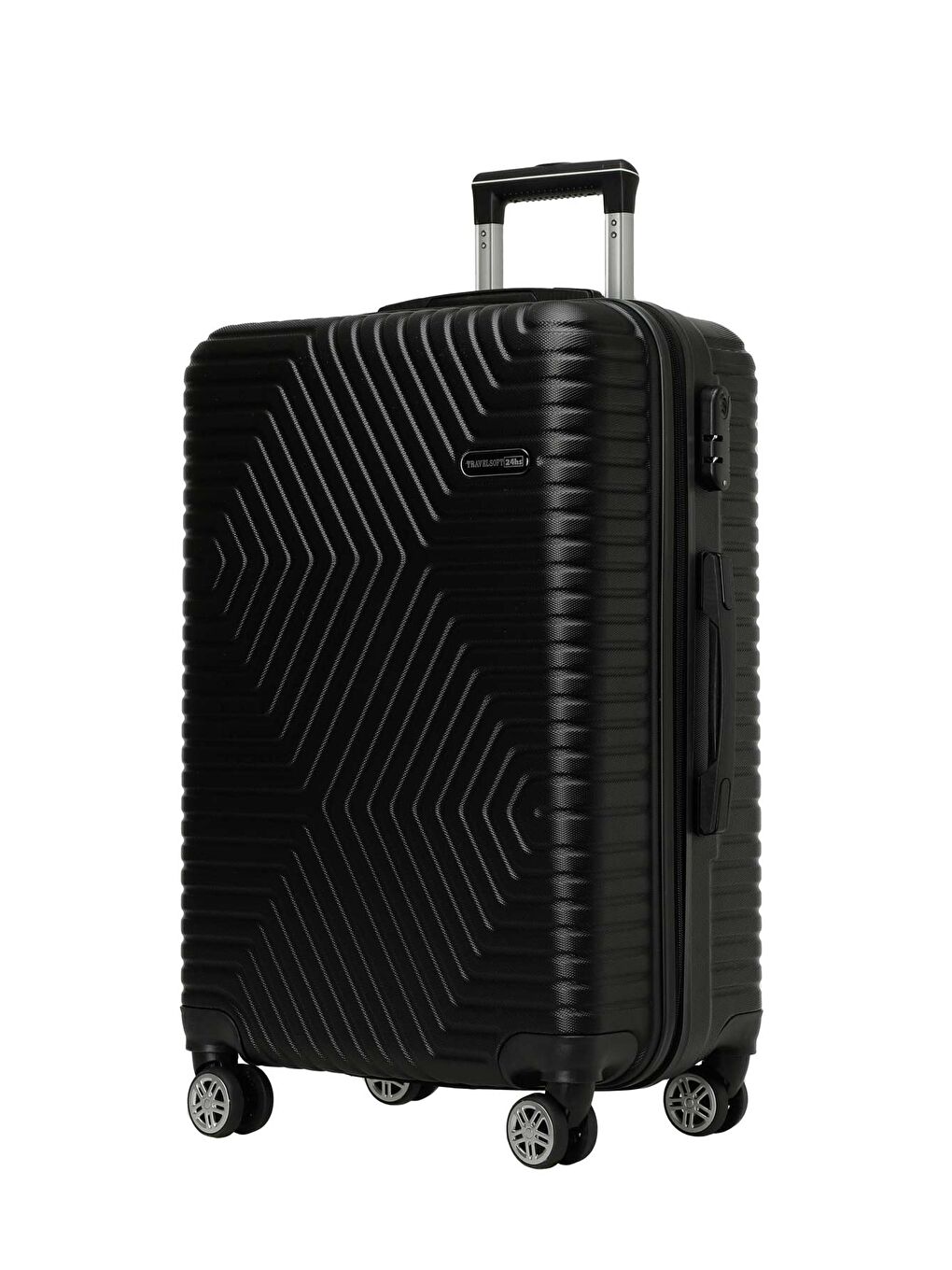 Travel Soft SANDERUM -B 5FX Siyah Unisex Büyük Boy Valiz - 1
