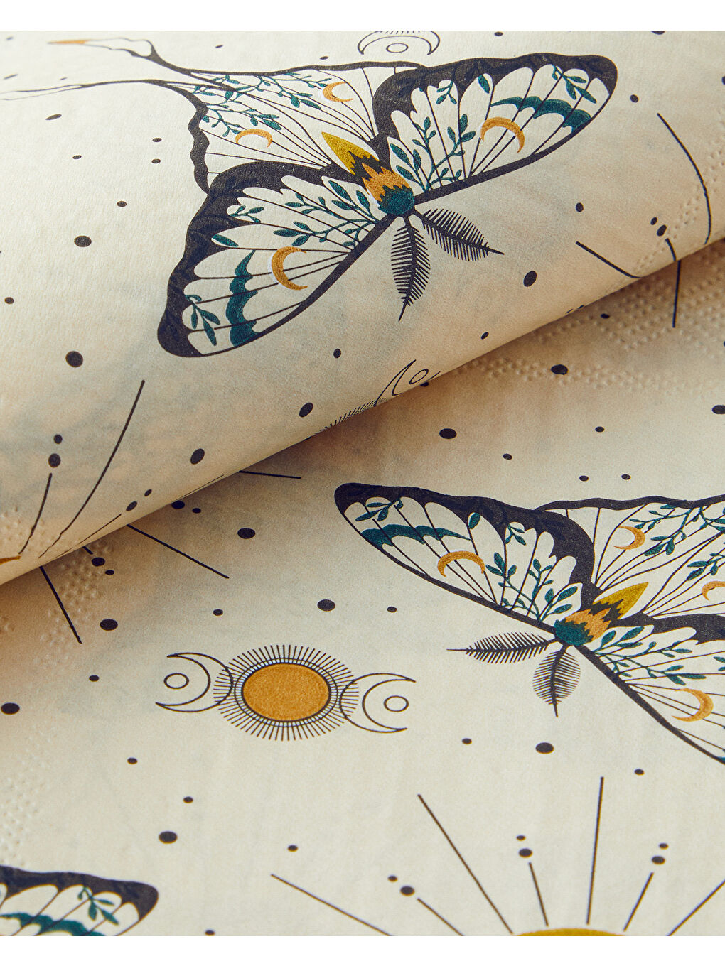 Talisman Butterfly 20'li Kağıt Peçete 33x33 cm Siyah-2