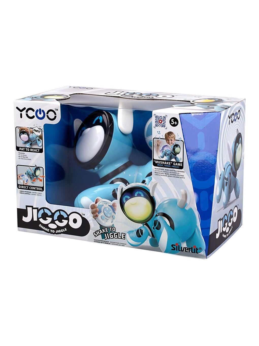 Jiggo İnteraktif Köpek - Mavi-4