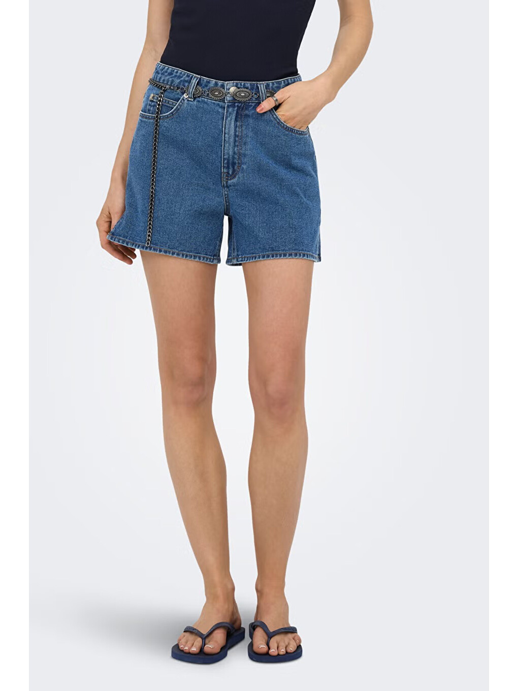 Mavi Onlvega Regular Fit Normal Bel Jean Short 15375433-1