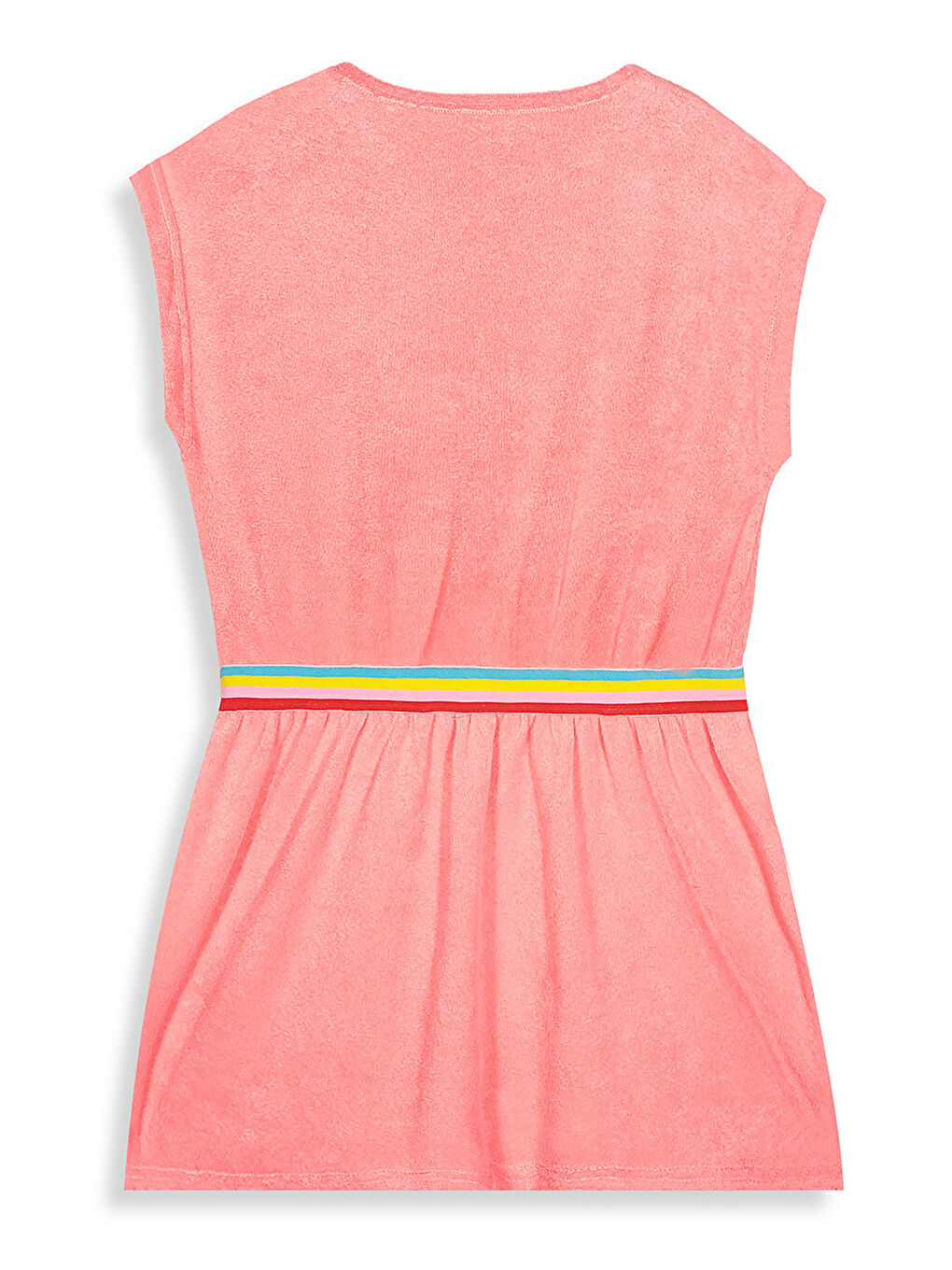 Pembe Çilek Kız Çocuk Havlu Elbise-1