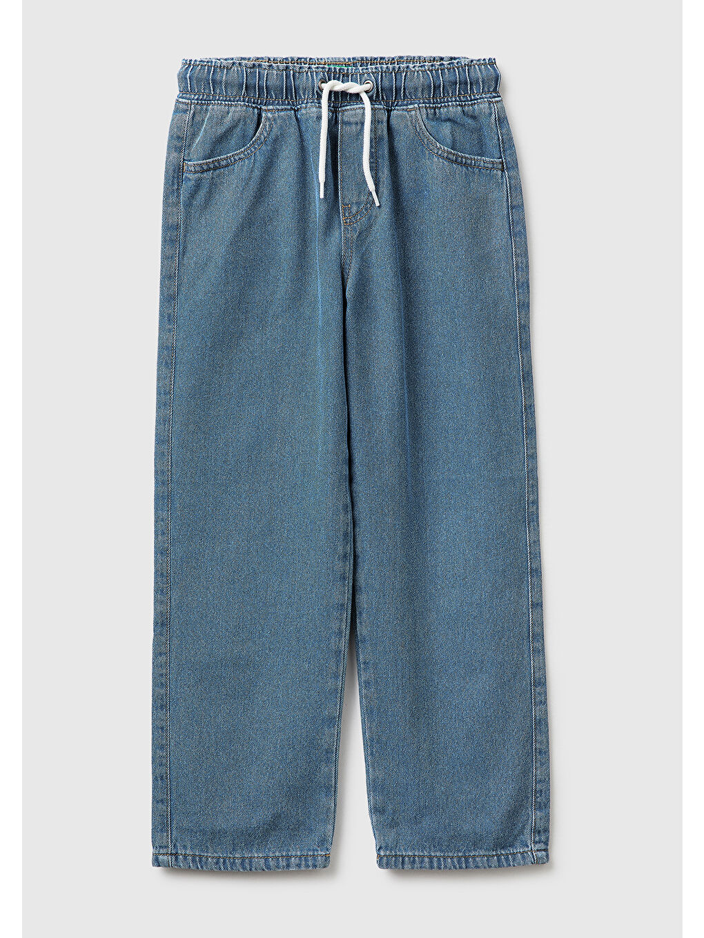 Karışık Erkek Çocuk Beli ve Paçası Büzgülü Denim Pantolon