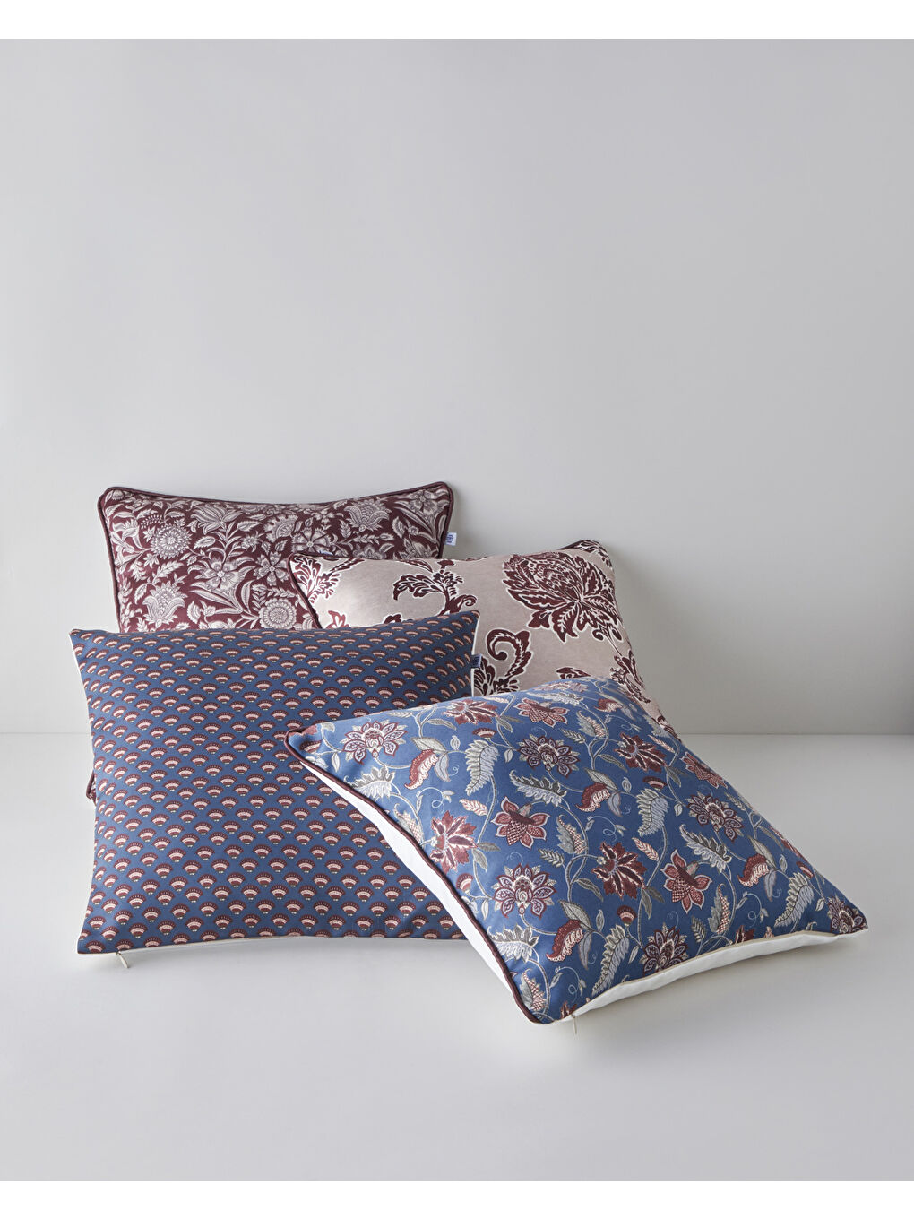 Canopy Kırlent Kılıfı 45x45 cm Bordo-2