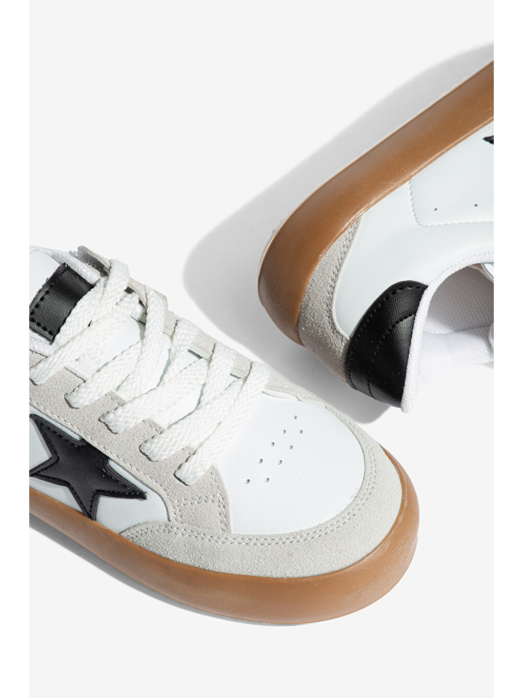 Beyaz Kids Zeer Çocuk Unisex Günlük Ortopedik Sneaker Spor Ayakkabı-1