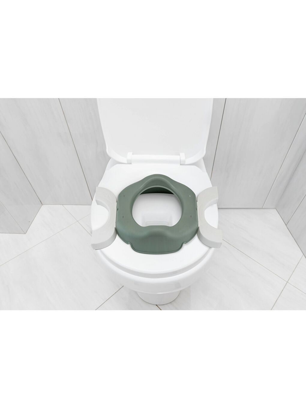 Portatif Katlanabilir Lazımlık Soft Yeşil New Color-6