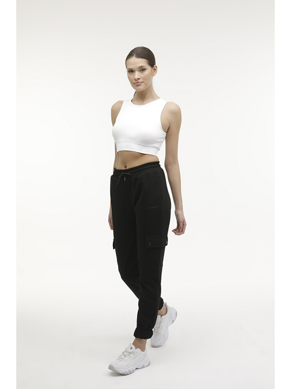Wl Gınny 22ss135 4fx Siyah Kadın Eşofman Altı-2