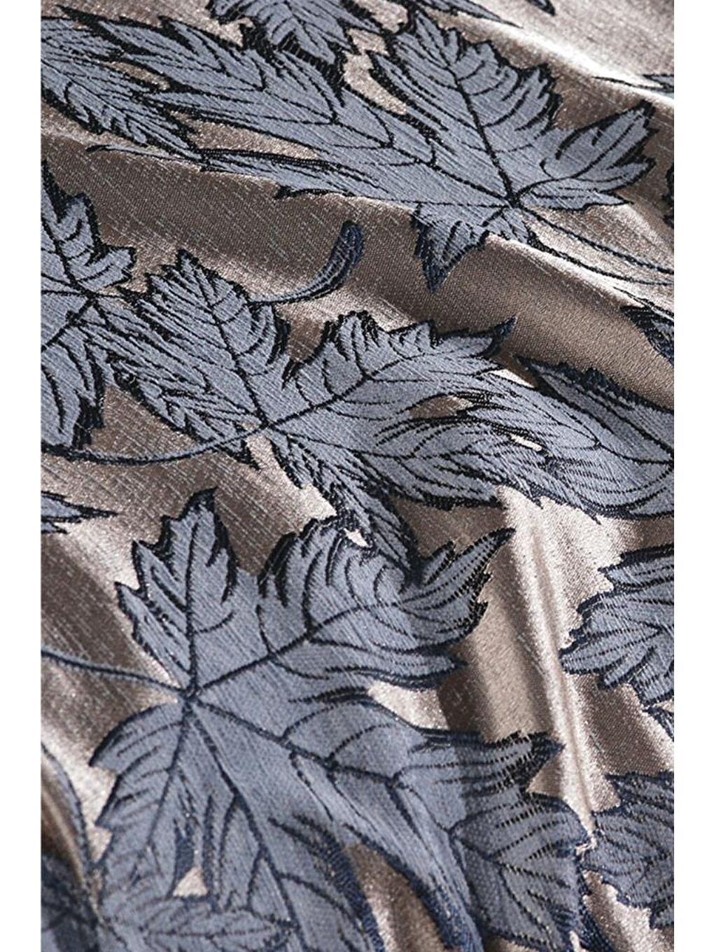 Plane 3 Parça Çift Kişilik Pike Takımı 230x250 Mavi-1