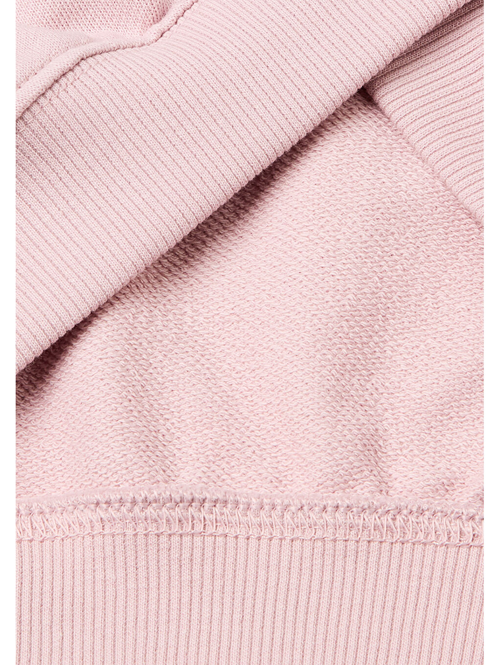 Karışık Kız Çocuk Arkası Logo Etiketli Oversize Yuvarlak Yaka Sweatshirt-2