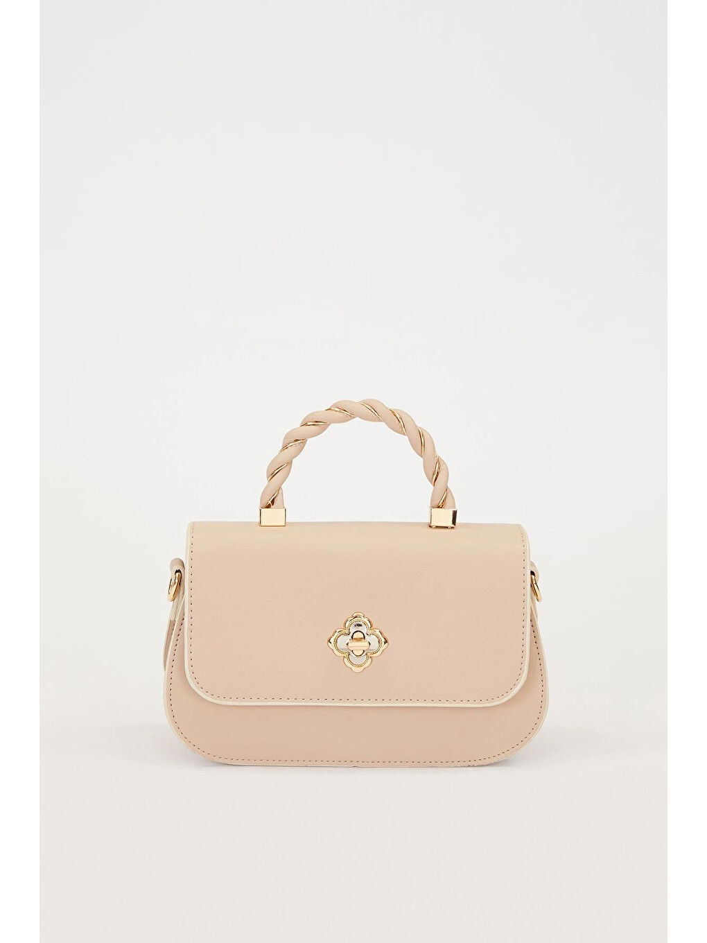 Bej Nude Kadın El ve Omuz Çantası 930179