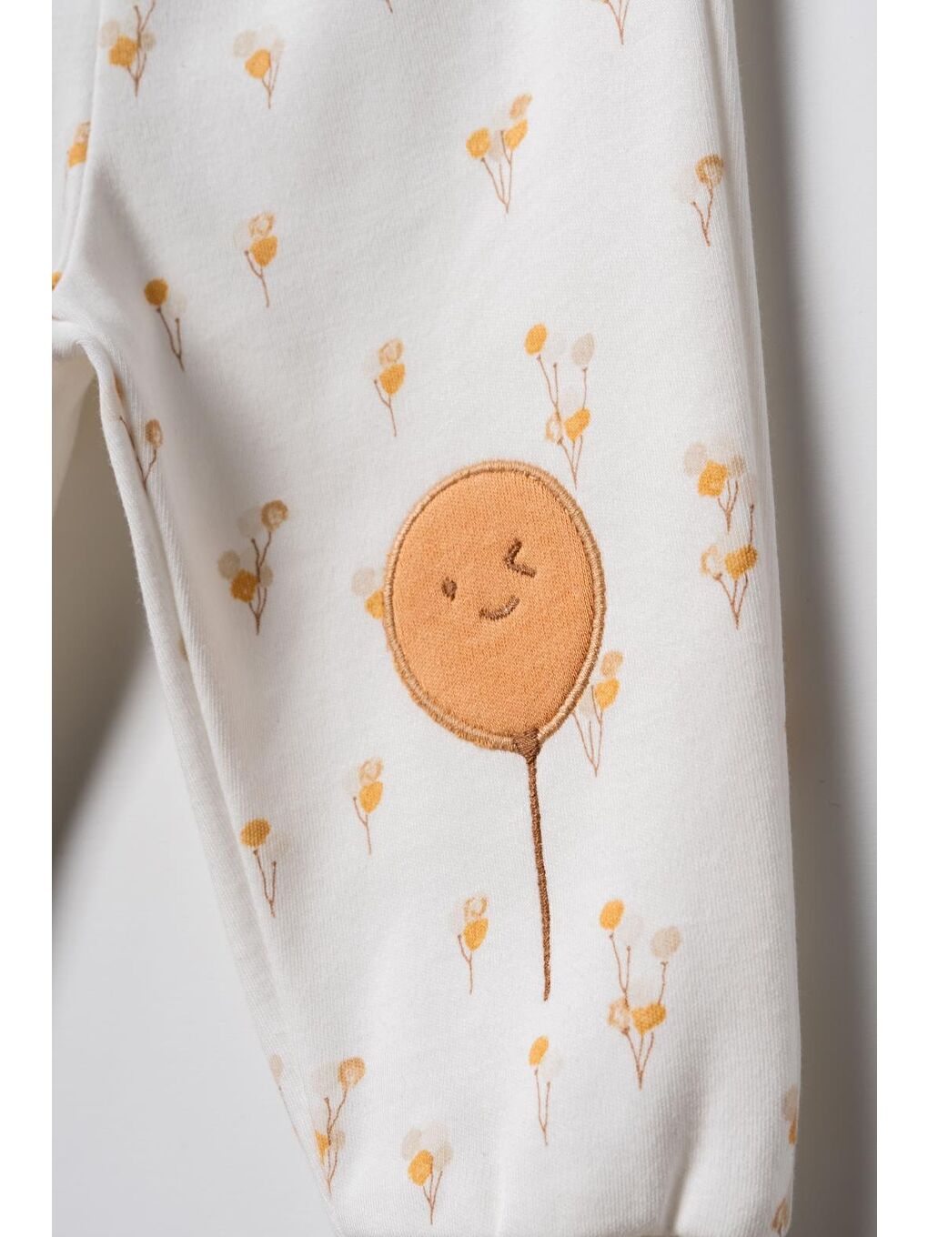 Ekru Bebek 2li Pantalon %100 Organik Pamuk , Bebek - Yenidoğan- csy3056-3