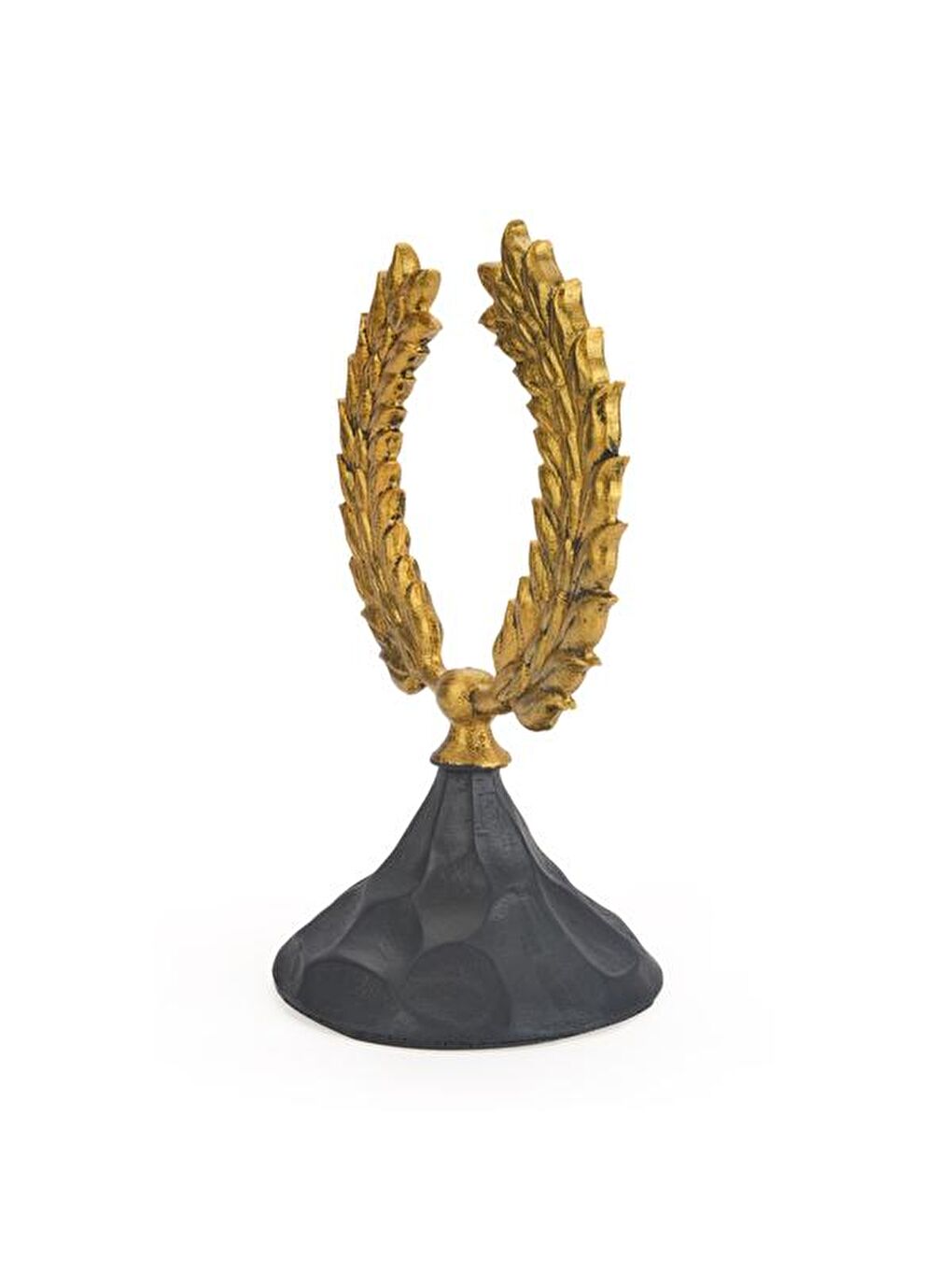 Sarı Deco Wreath Biblo - Gold / Siyah - 40 cm-2