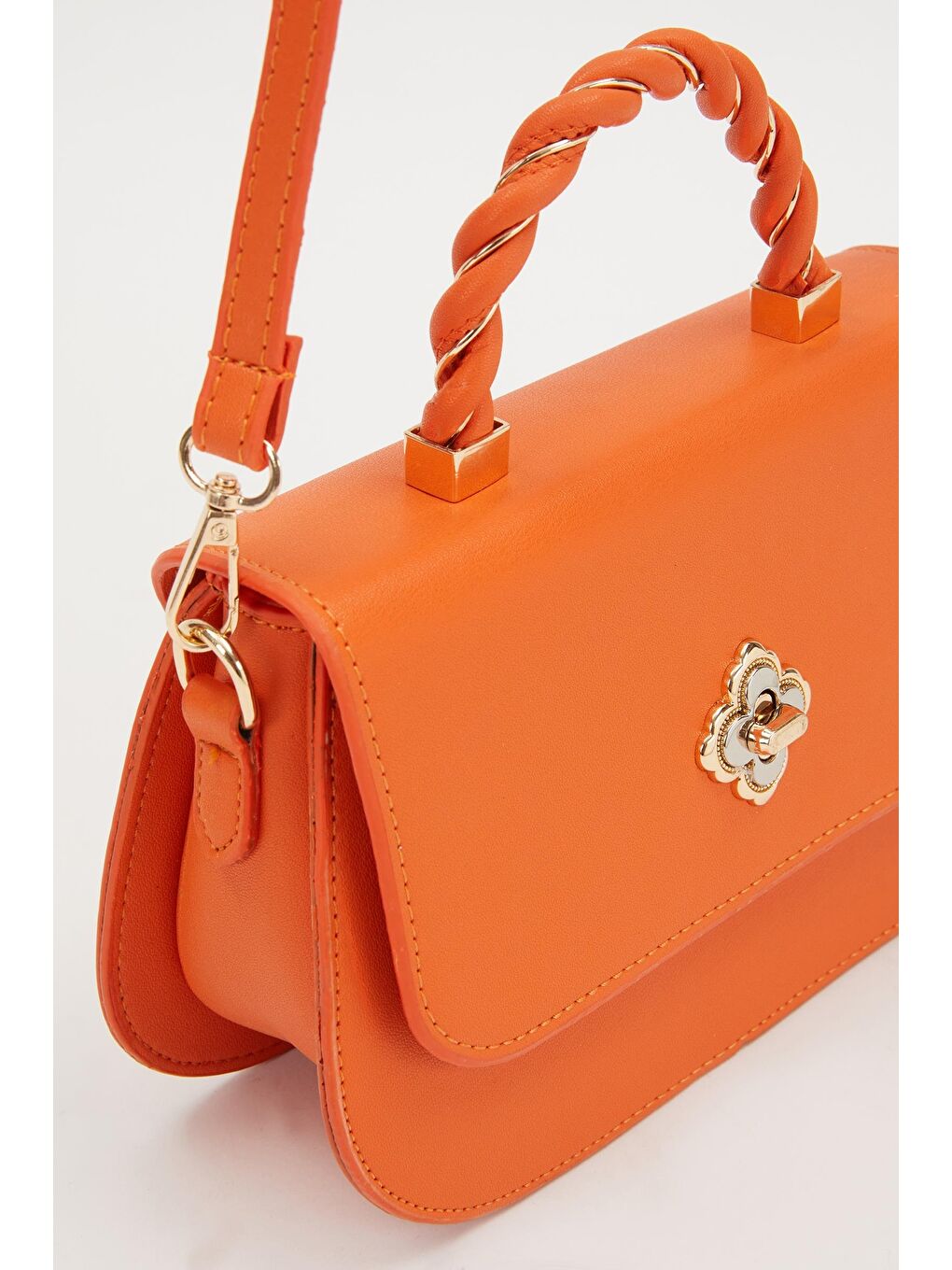 Turuncu Kadın El ve Omuz Çantası 930179-2