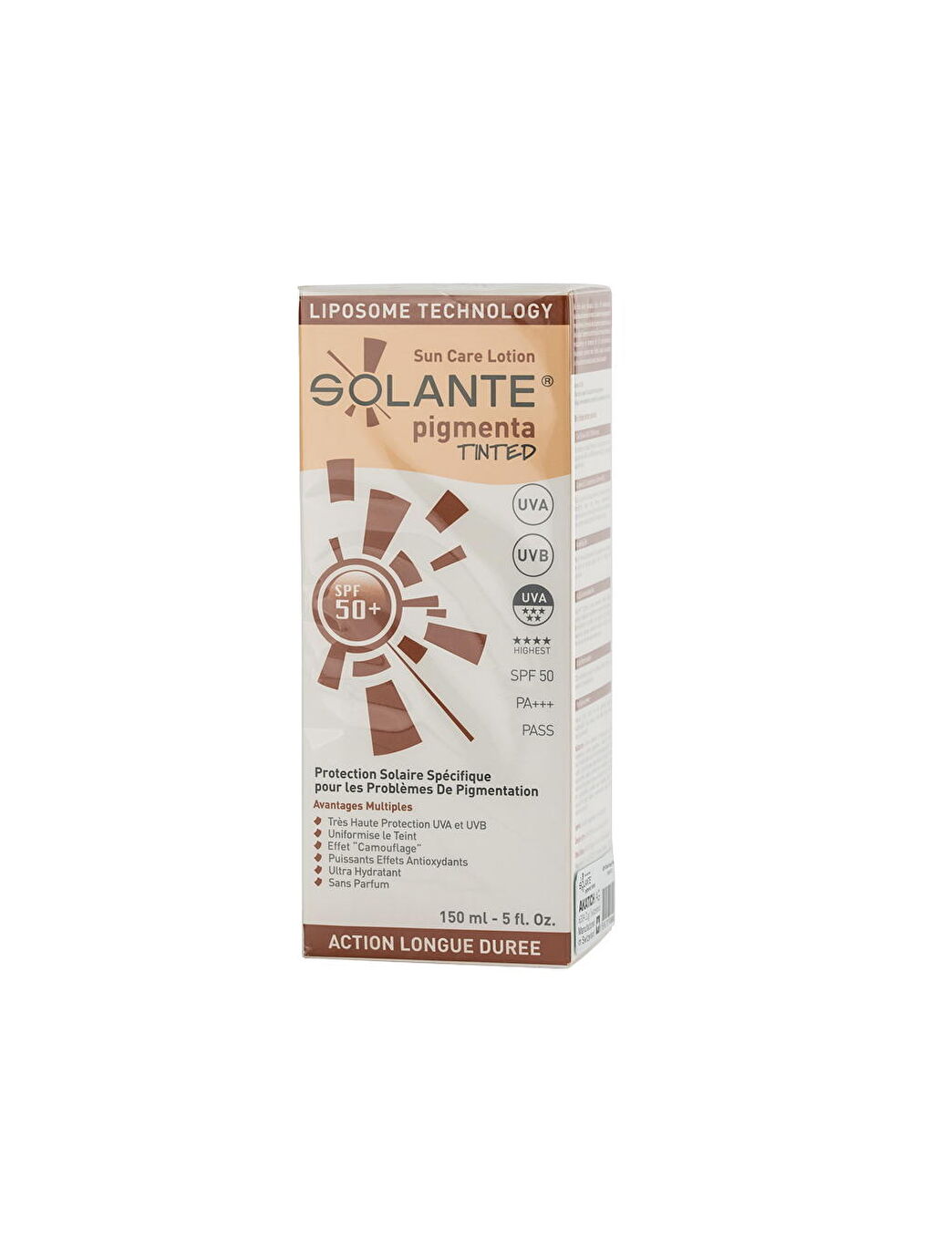 Solante Pigmenta Tinted Sun Care Lotion SPF50+ 150ml