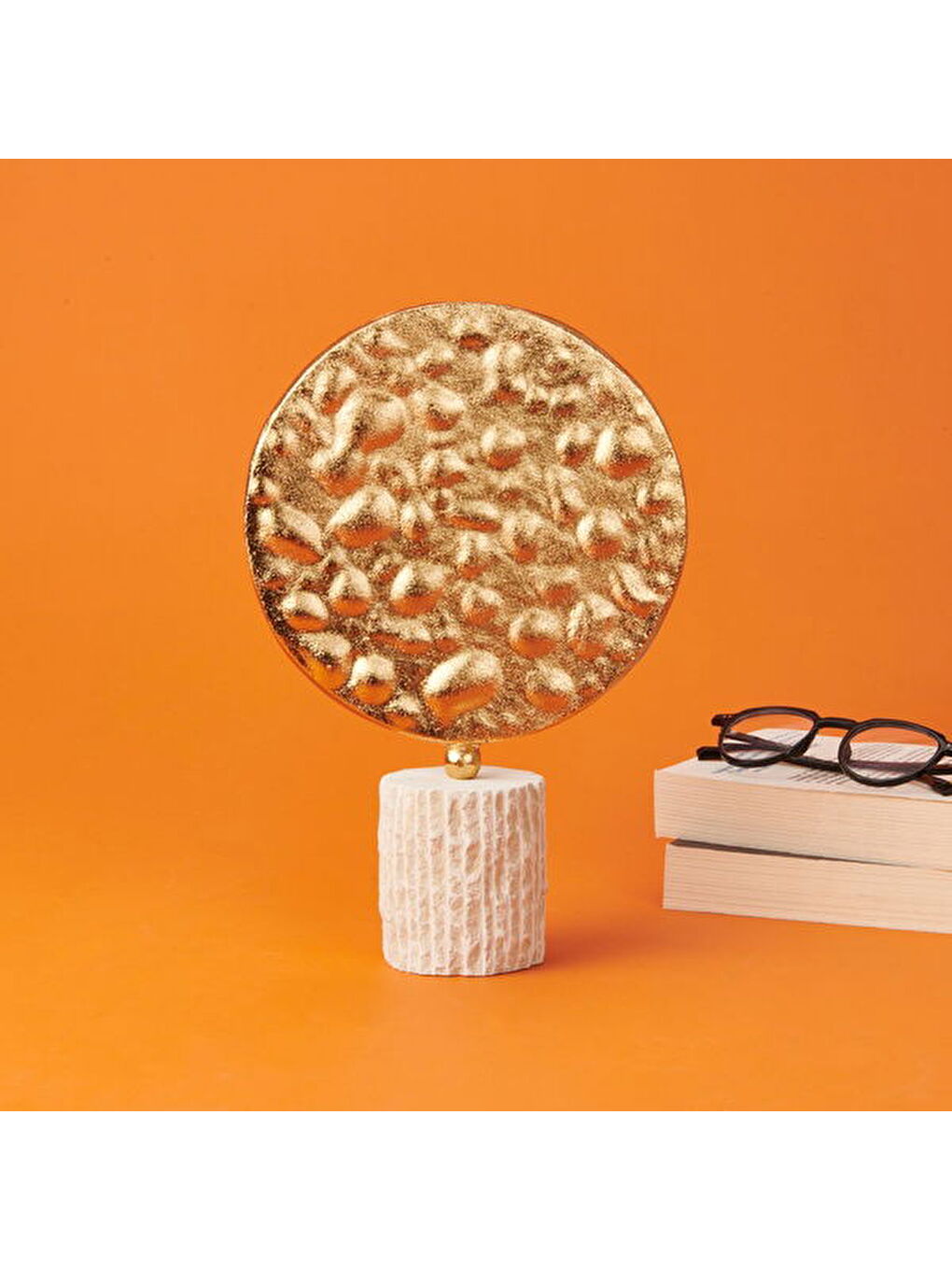 Sarı Deco Lirio Dekor - Gold - 20 cm-4