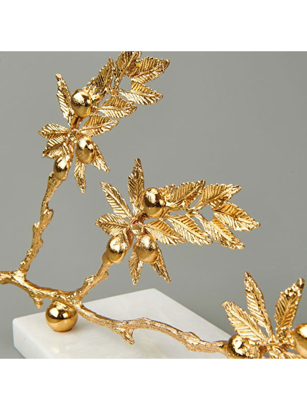 Sarı Deco Dalia Dekor - Gold - 16 cm-1