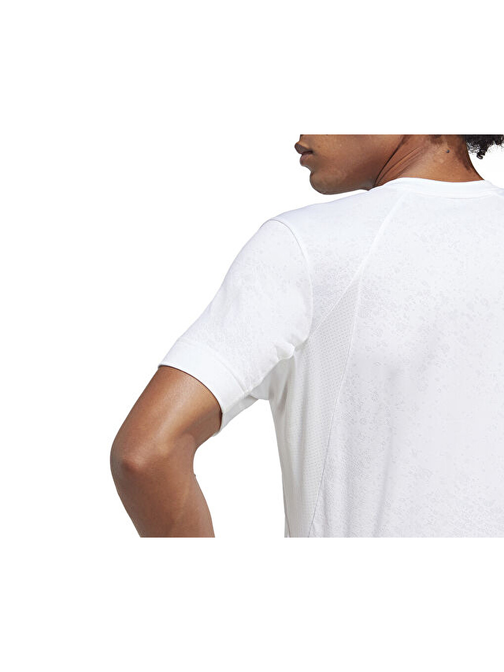 T Freelift Tee Erkek Tenis Tişörtü Hr6484 Beyaz-8