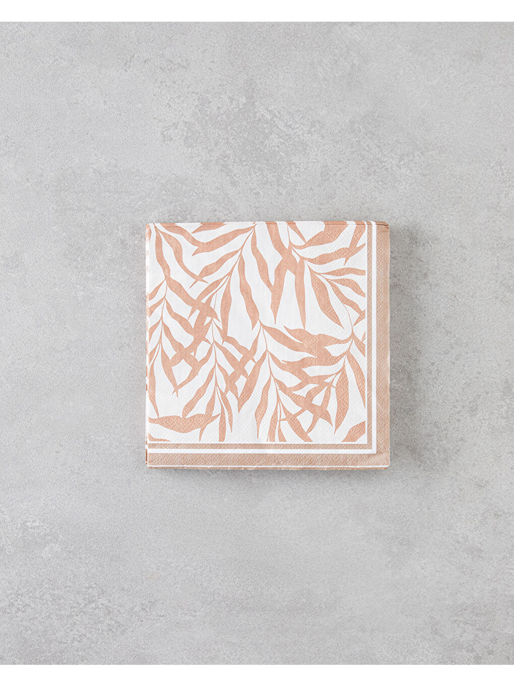 Nutmeg Kağıt 20'li Kağıt Peçete 33x33 cm Kahverengi