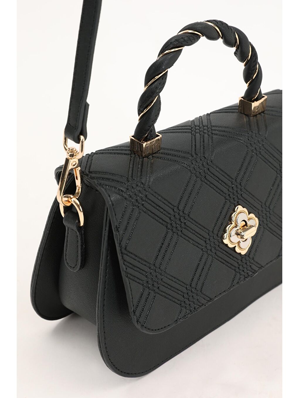 Siyah Kadın Omuz Çantası 930180-2