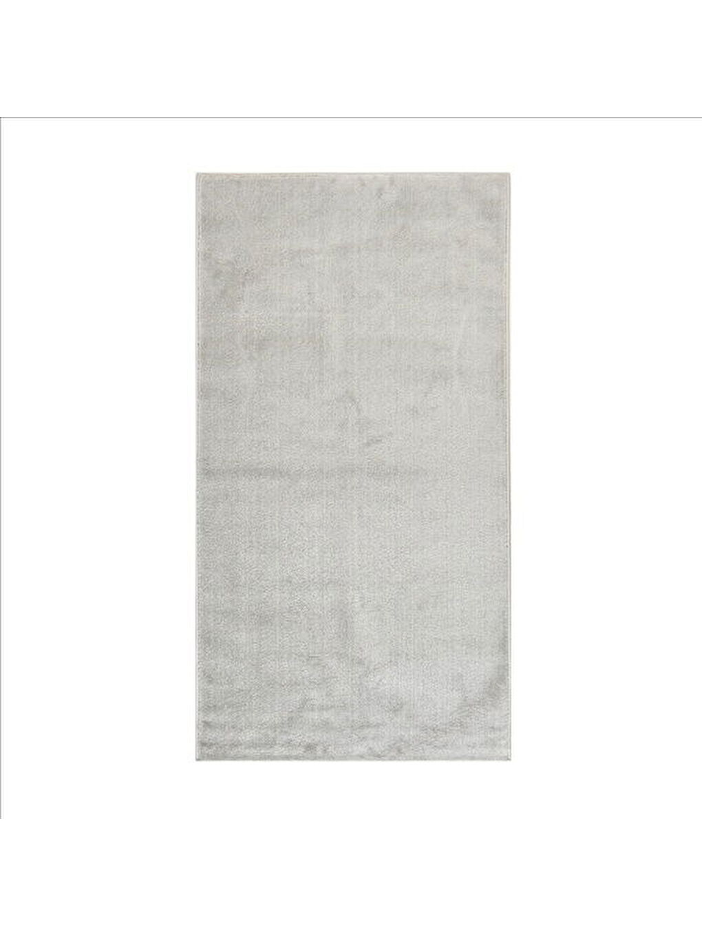 Soft Shaggy Halı - Gri - 80x150 cm