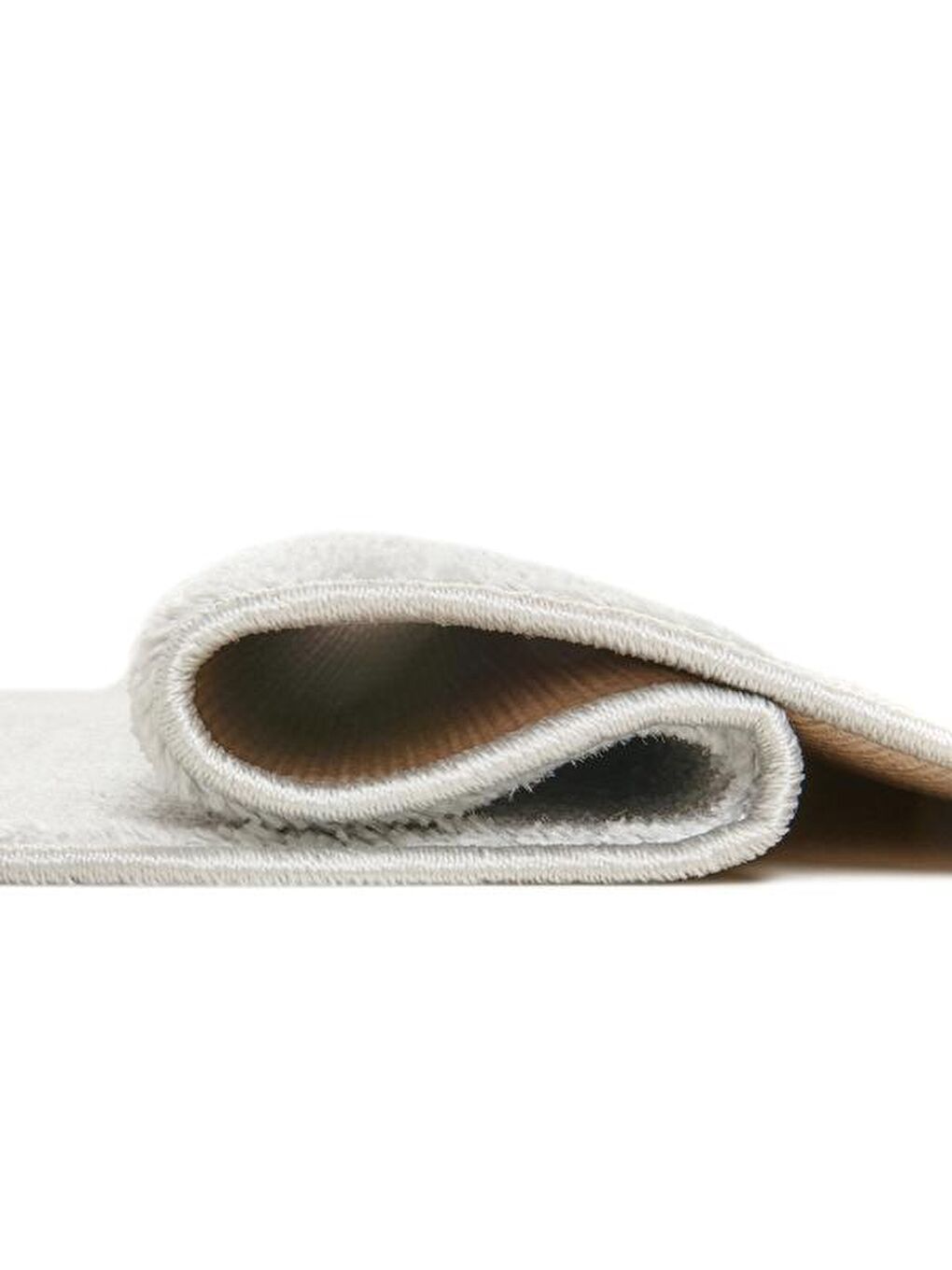 Soft Shaggy Halı - Gri - 80x150 cm-1