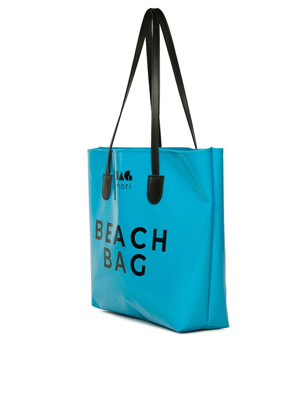 Mavi Beach Bag Baskılı Plaj Çantası-1