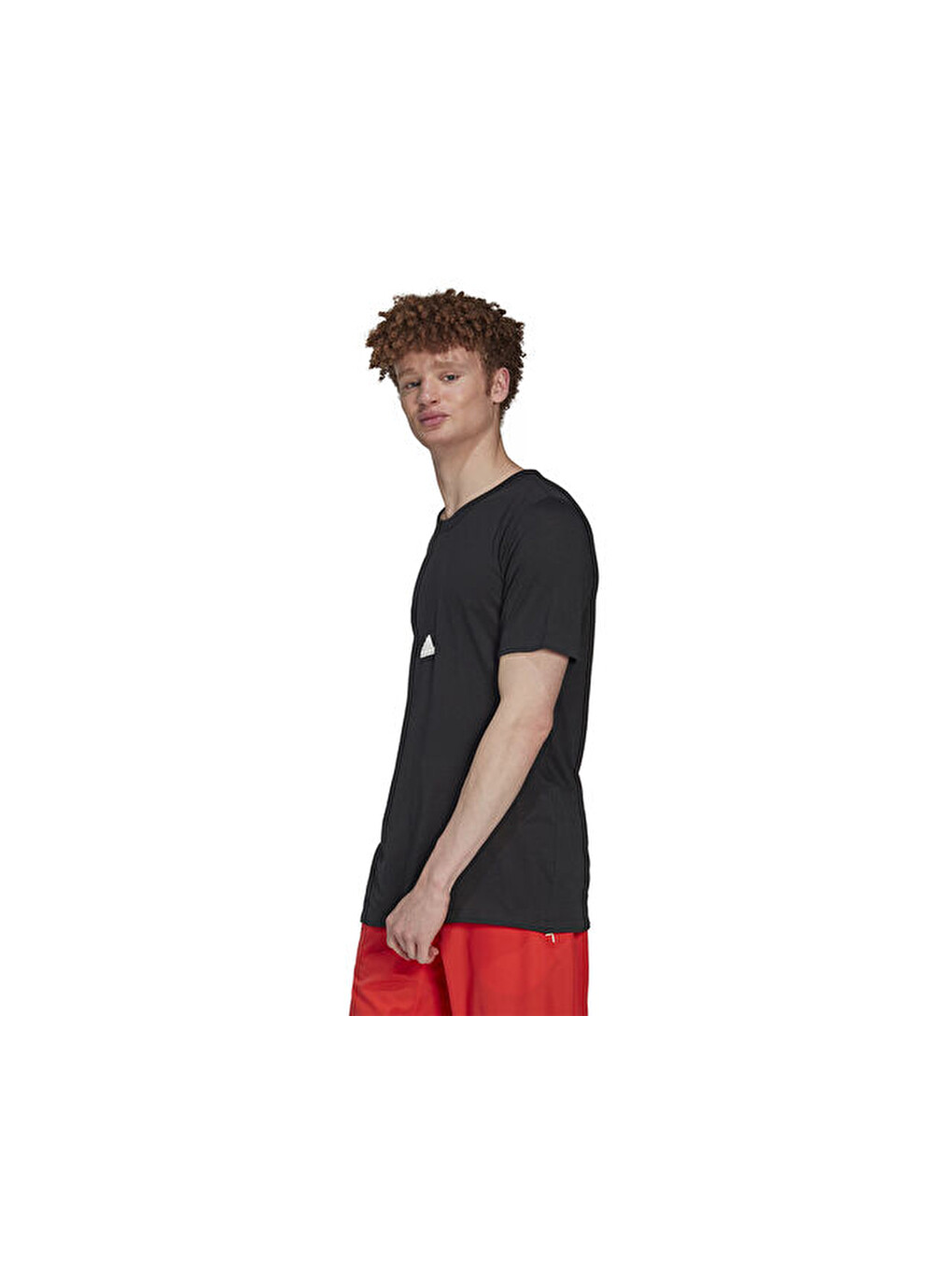 M New Fit Tee Erkek Antrenman Tişörtü Hn1960 Siyah-3