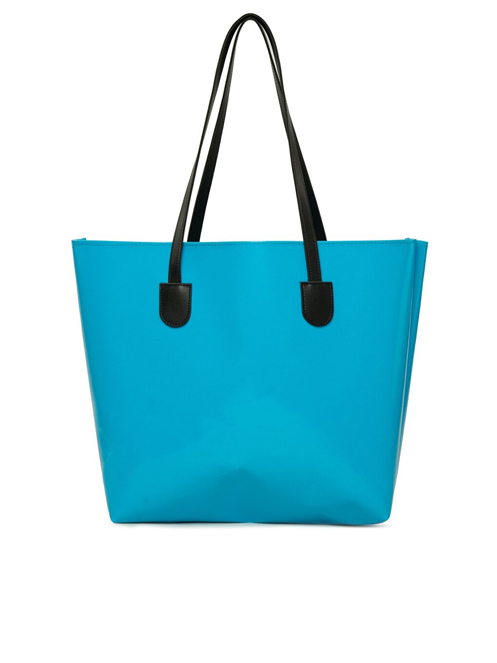 Mavi Beach Bag Baskılı Plaj Çantası-2