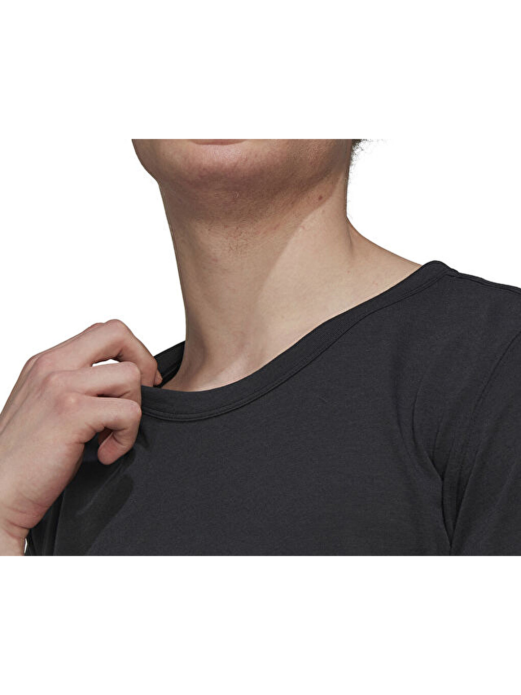 M New Fit Tee Erkek Antrenman Tişörtü Hn1960 Siyah-6