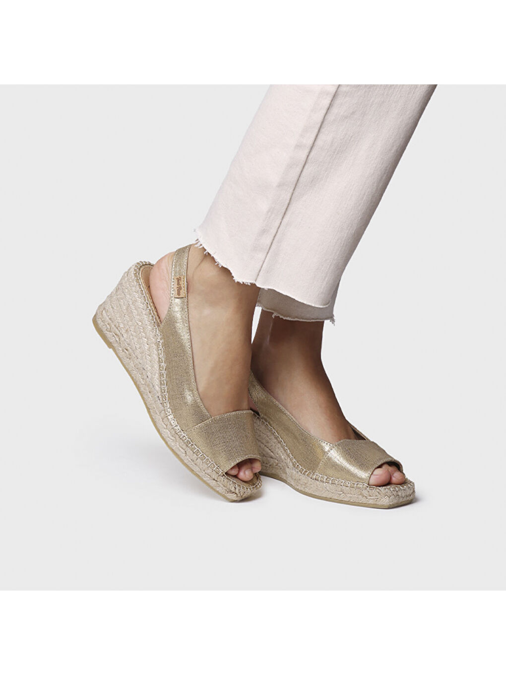 Sarı Kadın Sandalet Fiore Platinum-3