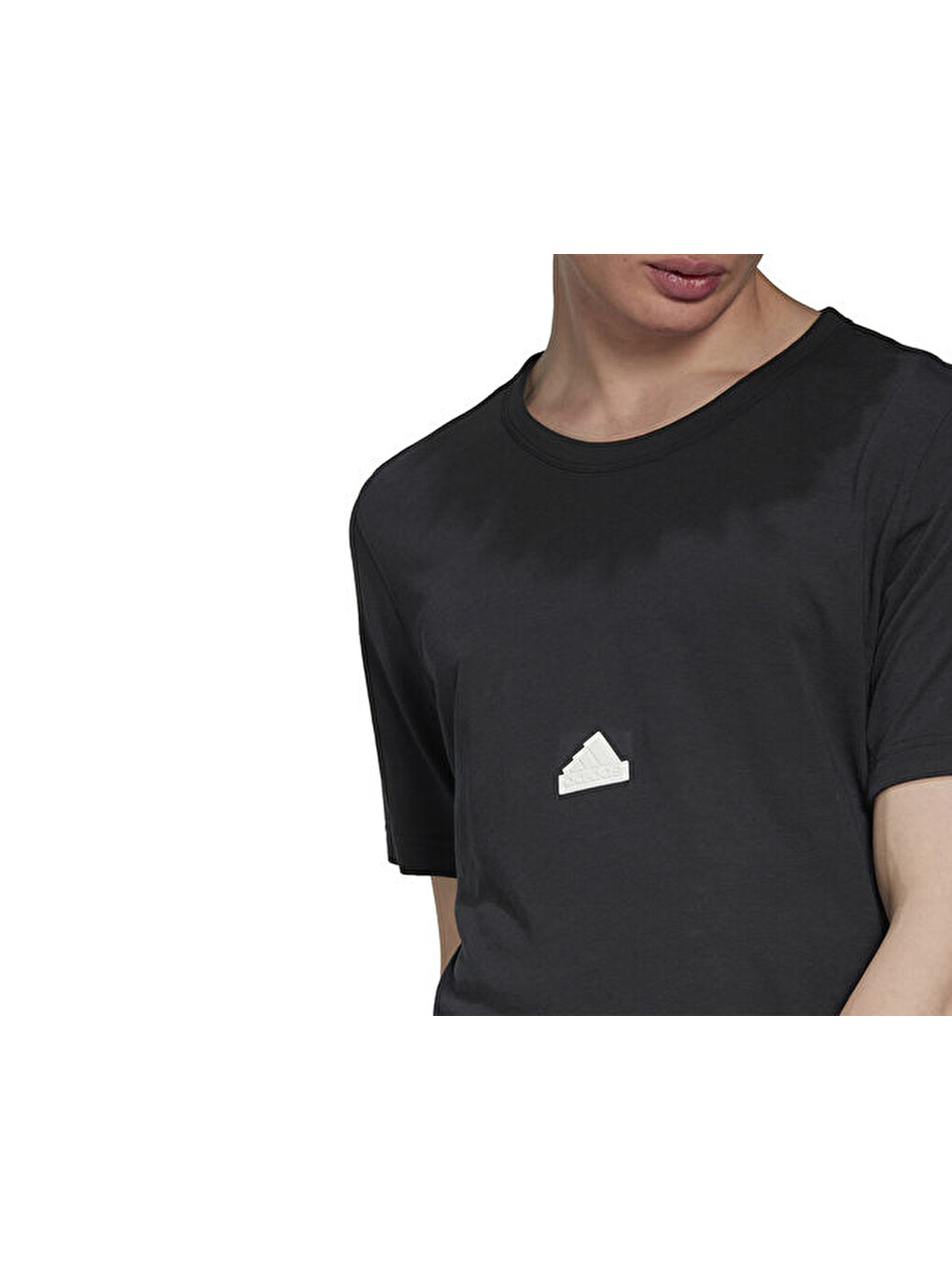 M New Fit Tee Erkek Antrenman Tişörtü Hn1960 Siyah-7