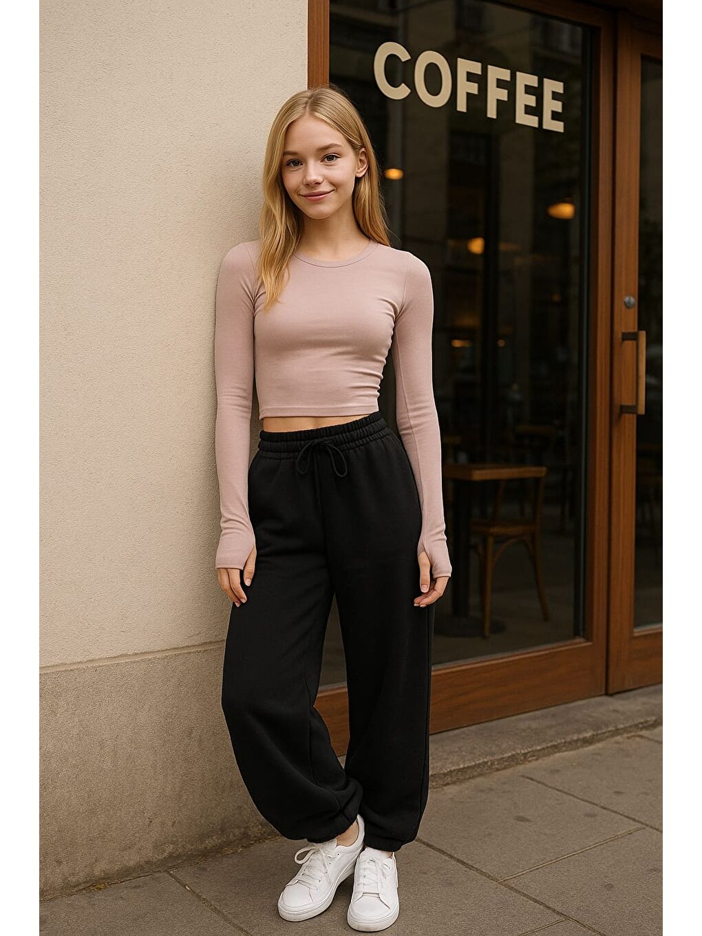 Karışık 3'lü set Parmak Geçmeli Crop Top Bluz Viskon Badi-7