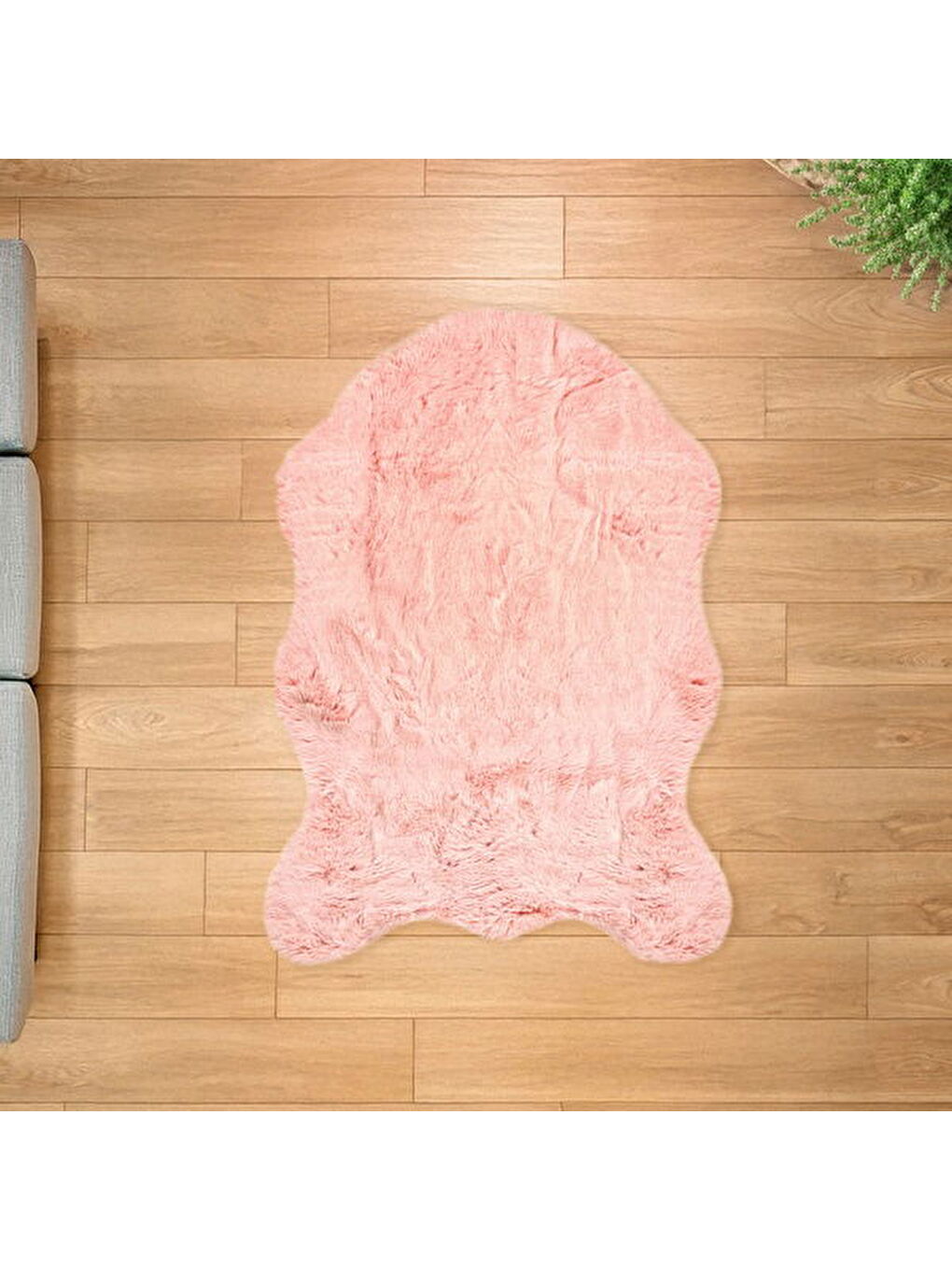 Pembe Soft Rachelle Post Halı - Pudra - 60x90 cm