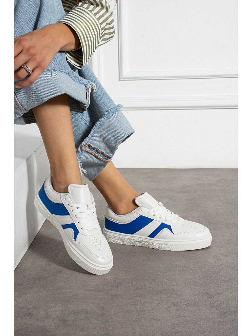 Mavi Kadın Günlük Sneaker Spor Ayakkabı