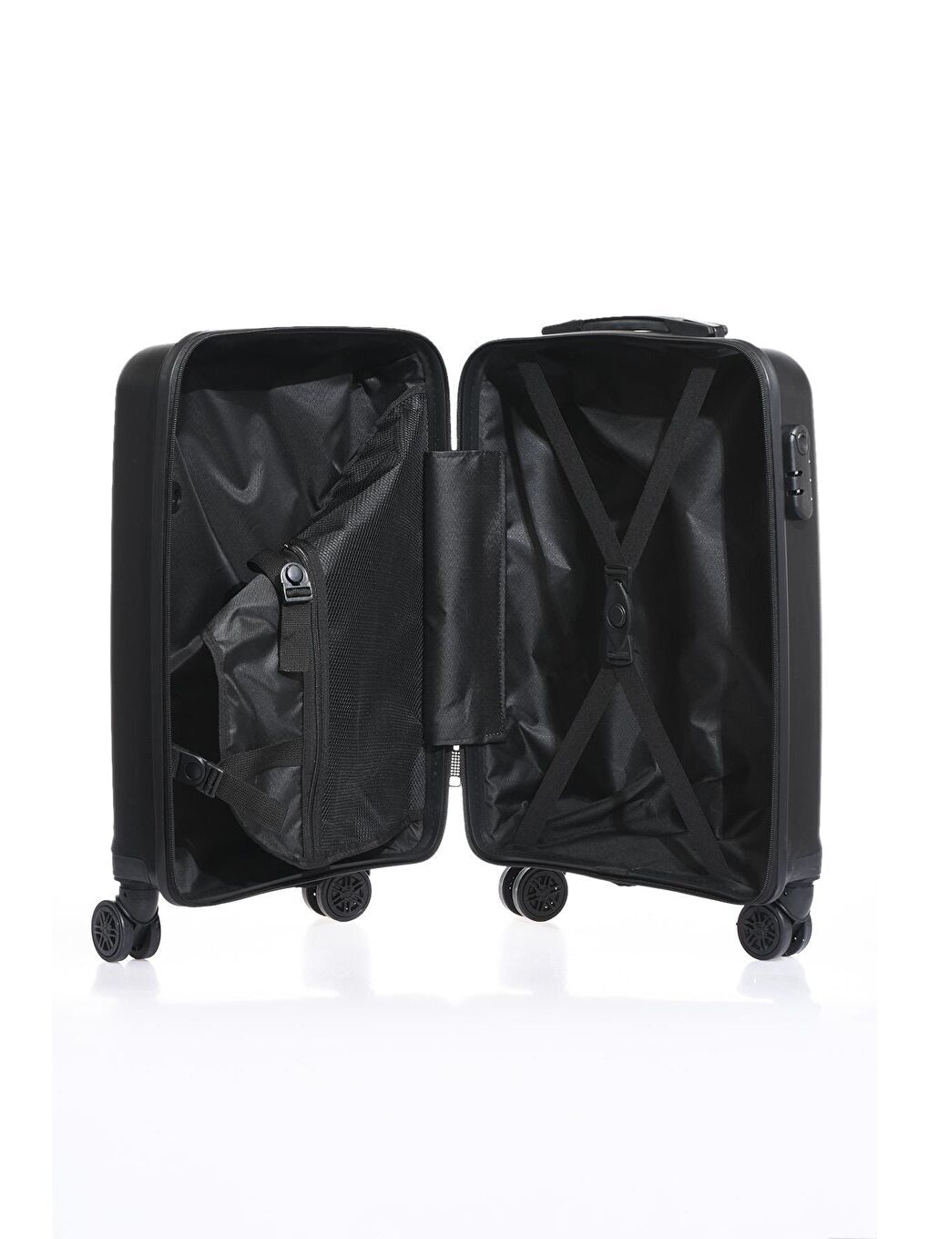 Siyah Fsvlzypp1138-set Gri Unisex 3 Lü Set Bavul-4