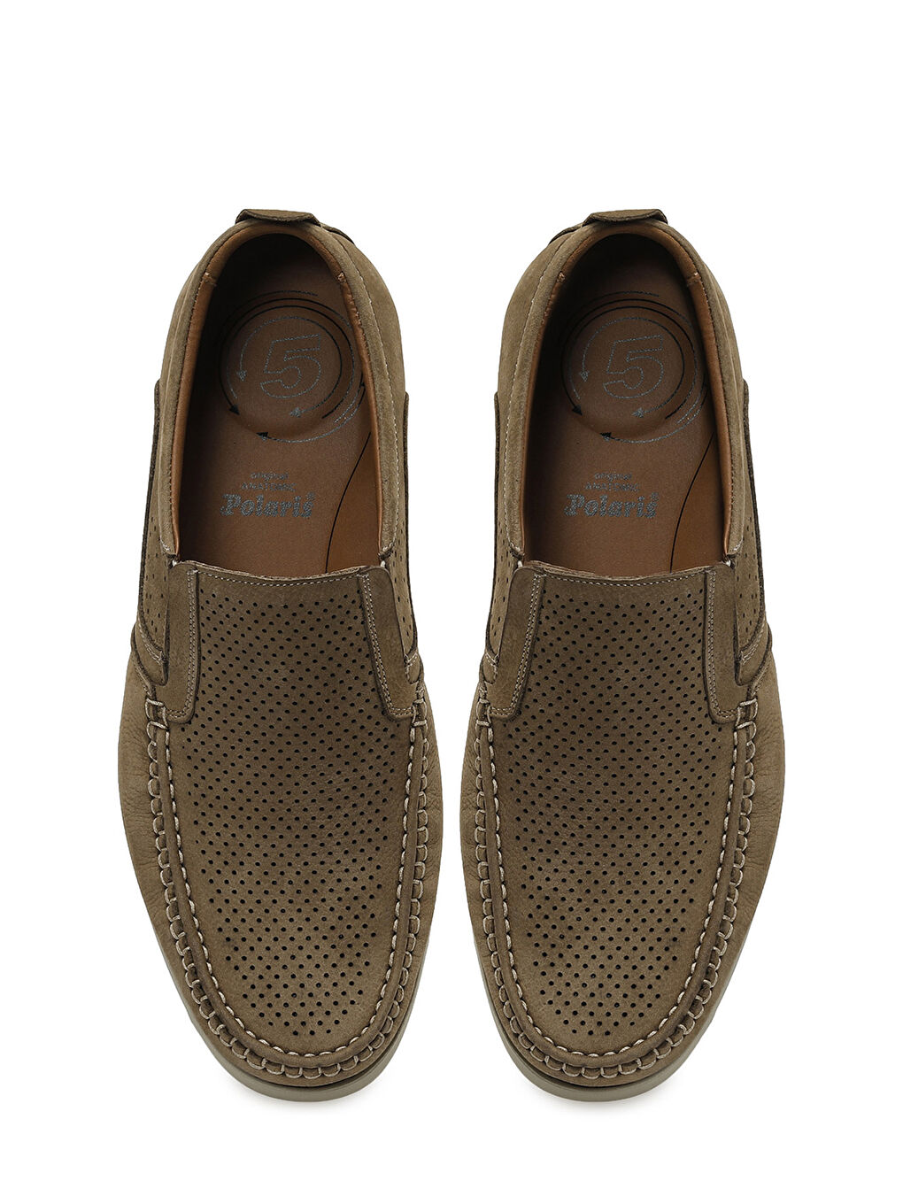 109123N.M 6FX Kahverengi Erkek Rahat Ayakkabı-3