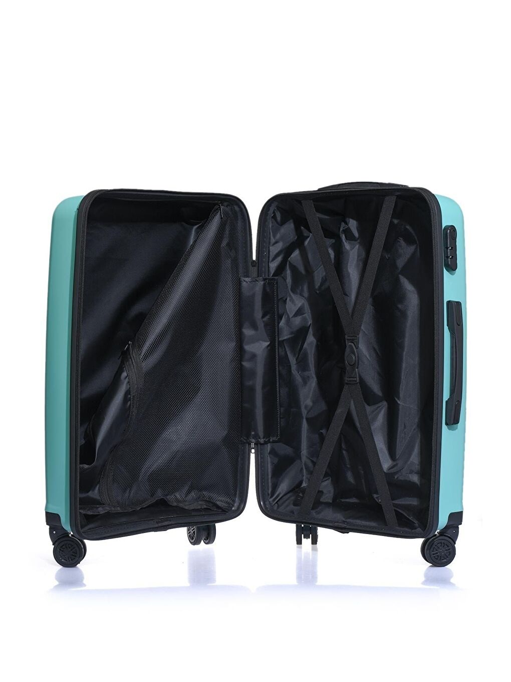 Turkuaz Fsvlzypp1138-set Gri Unisex 3 Lü Set Bavul-4