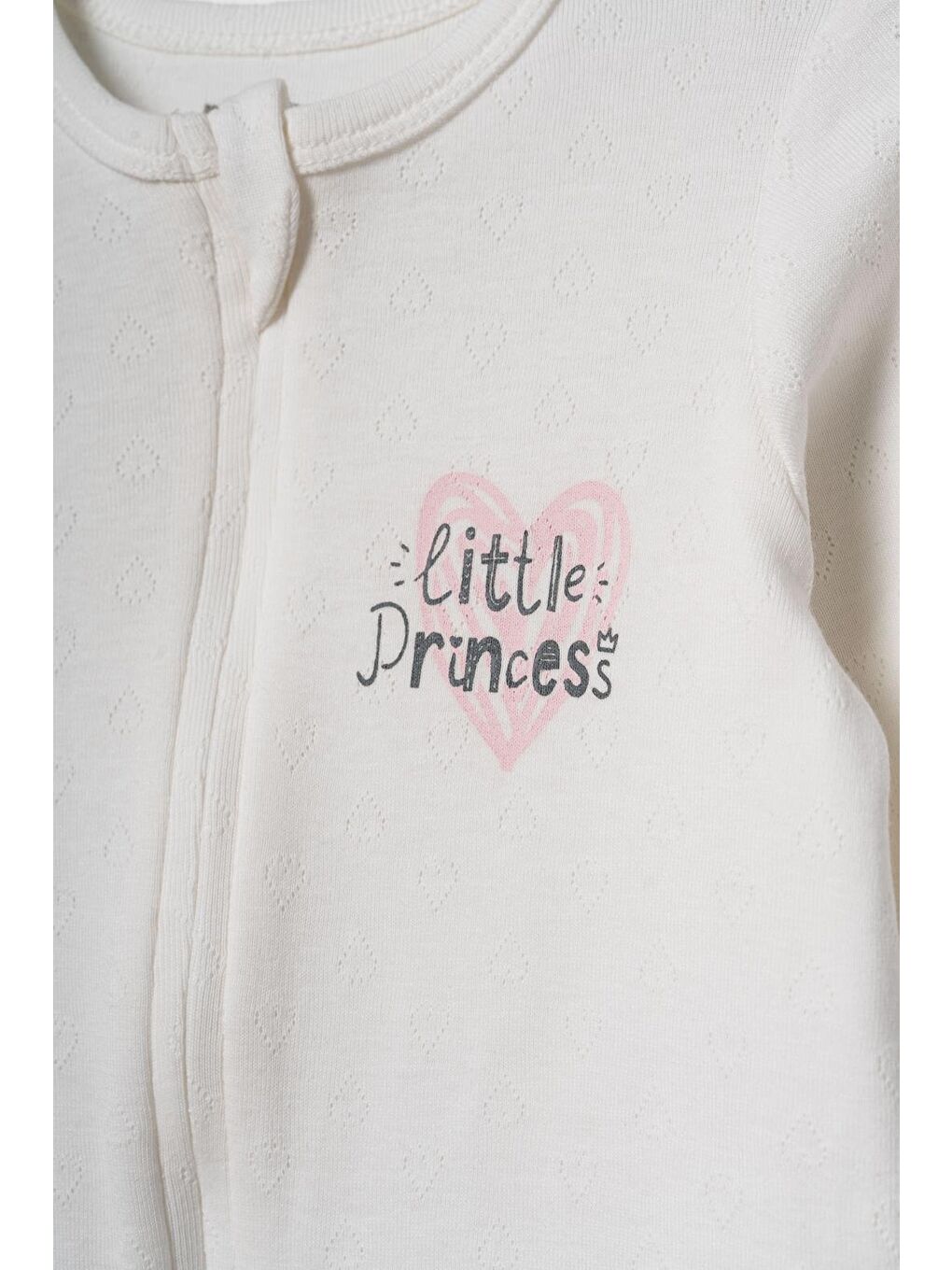 Ekru Bebek Tulum %100 Organik Pamuk , Bebek - Yenidoğan- csyr4544-3