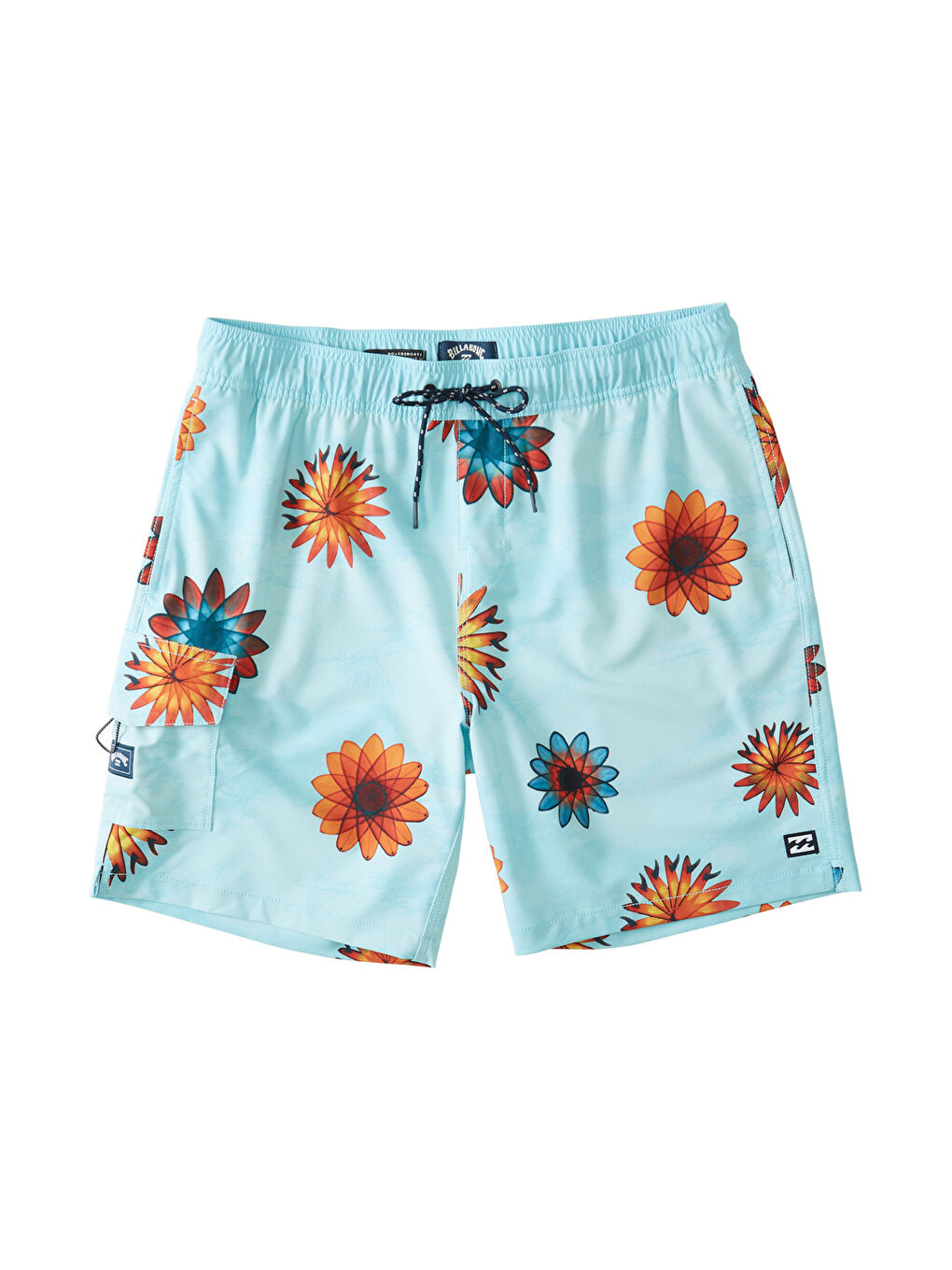 Karışık Layback Bbo Erkek Mavi Volley Short