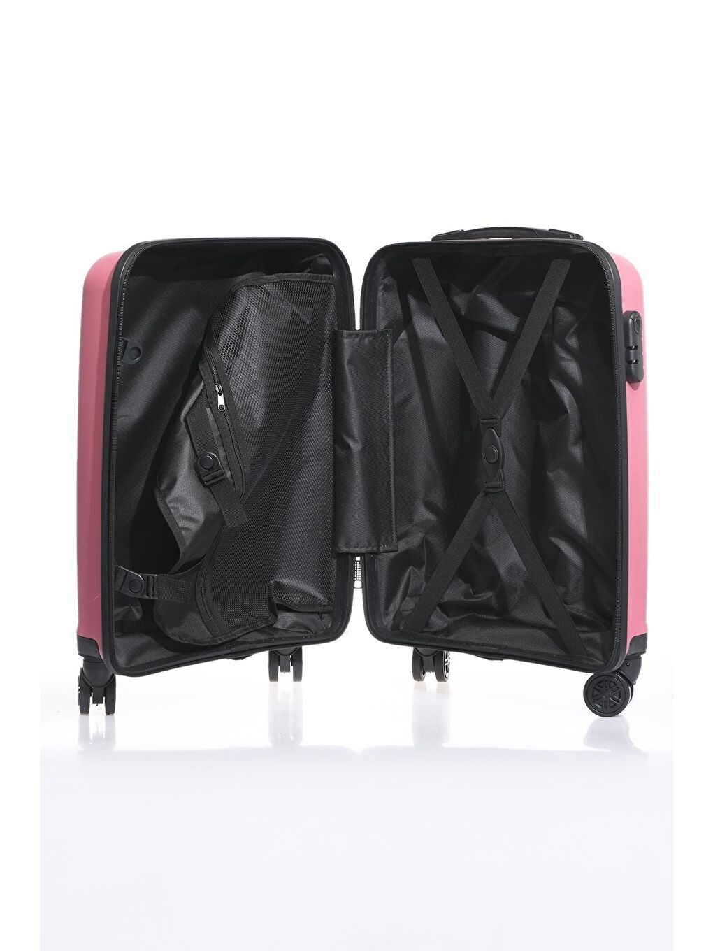 Pembe Fsvlzypp1138-set Gri Unisex 3 Lü Set Bavul-4