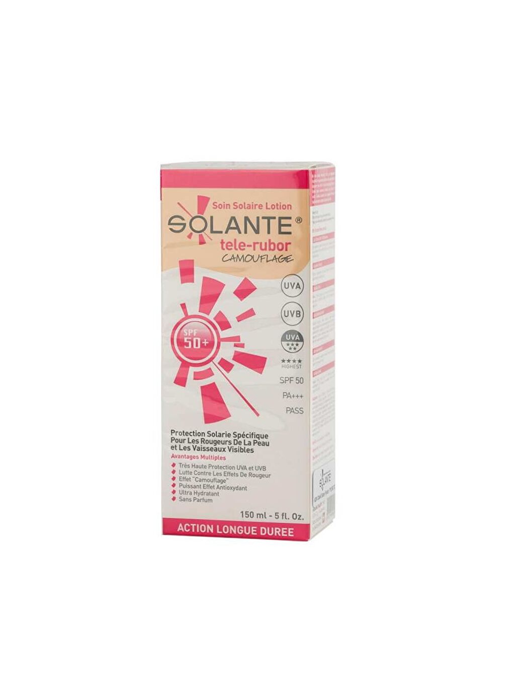 Solante Telerubor Tinted Sun Care Lotion SPF50+ 150ml