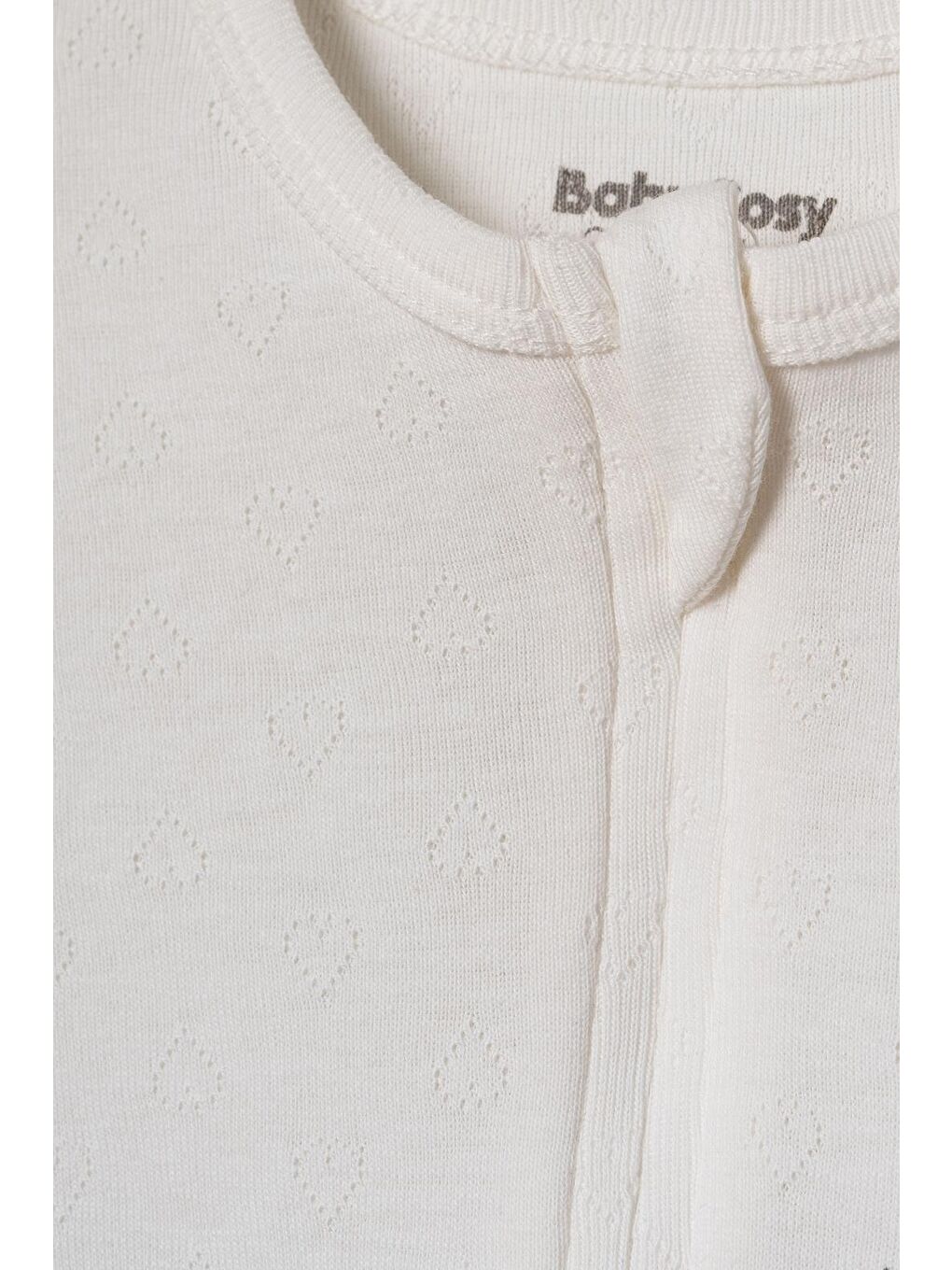 Ekru Bebek Tulum %100 Organik Pamuk , Bebek - Yenidoğan- csyr4544-4