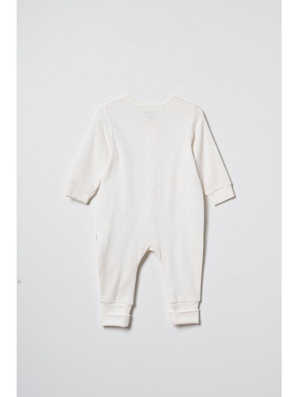 Ekru Bebek Tulum %100 Organik Pamuk , Bebek - Yenidoğan- csyr4544-5