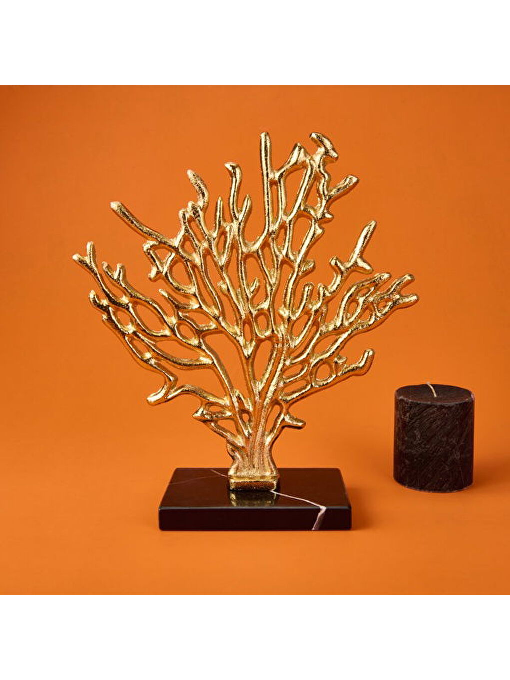 Evidea Sari Deco Corallo Dekor - Gold - 34 cm - 2