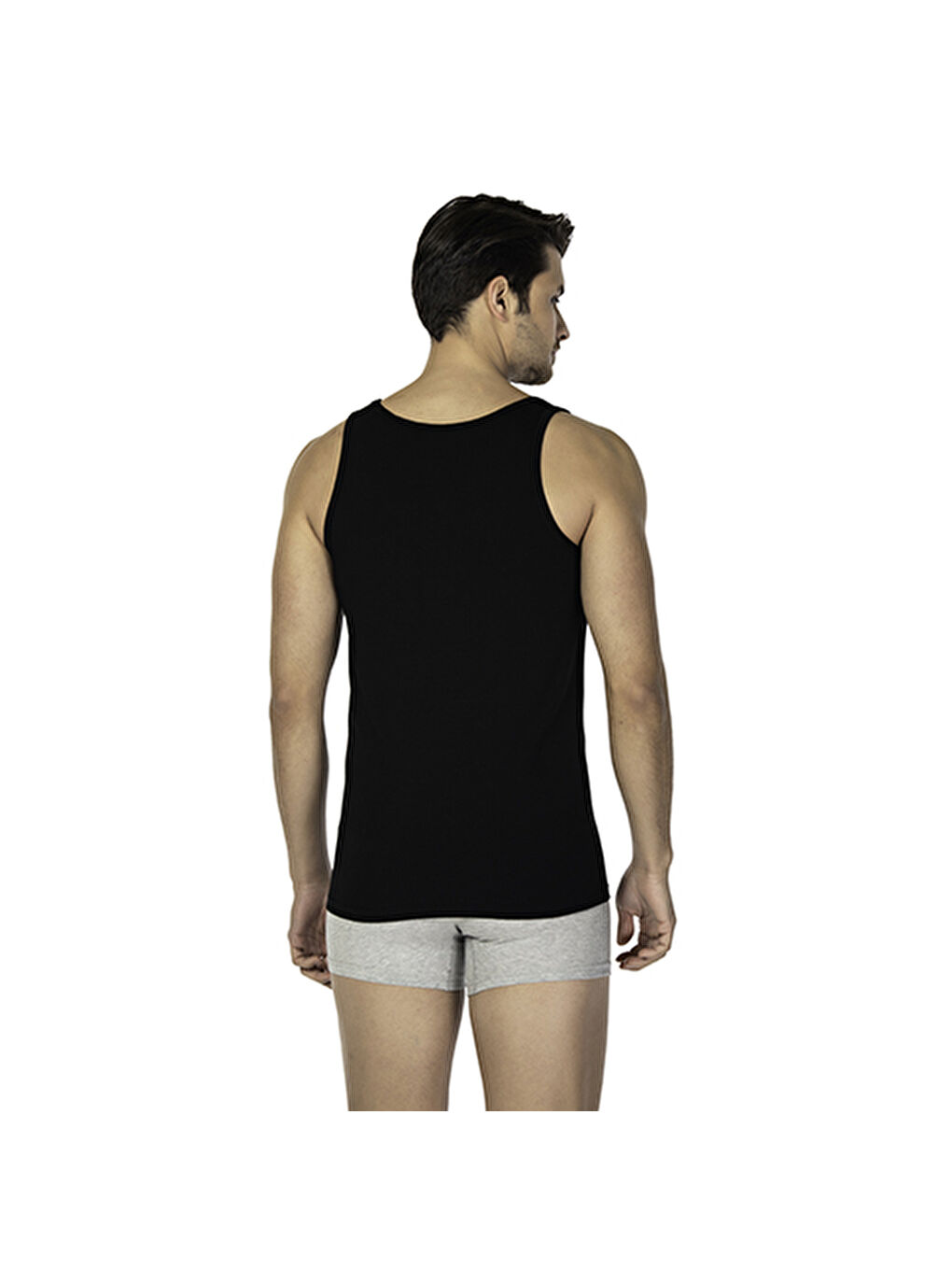 Siyah Atlet Erkek Korse SİYAH-1