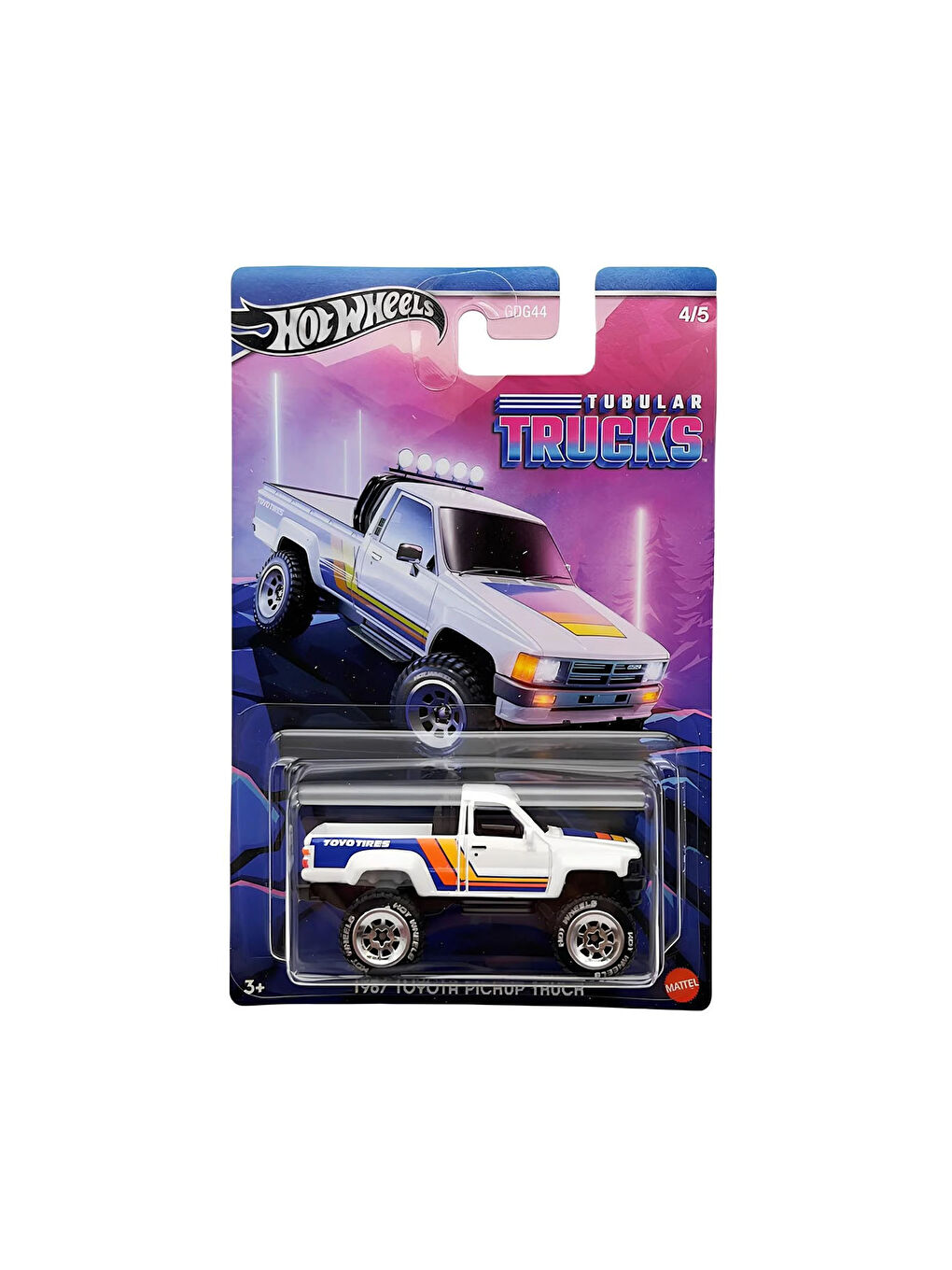 Hot Wheels Beyaz Temalı Arabalar Özel Seri 1987 Toyota Pickup Truck HRR98