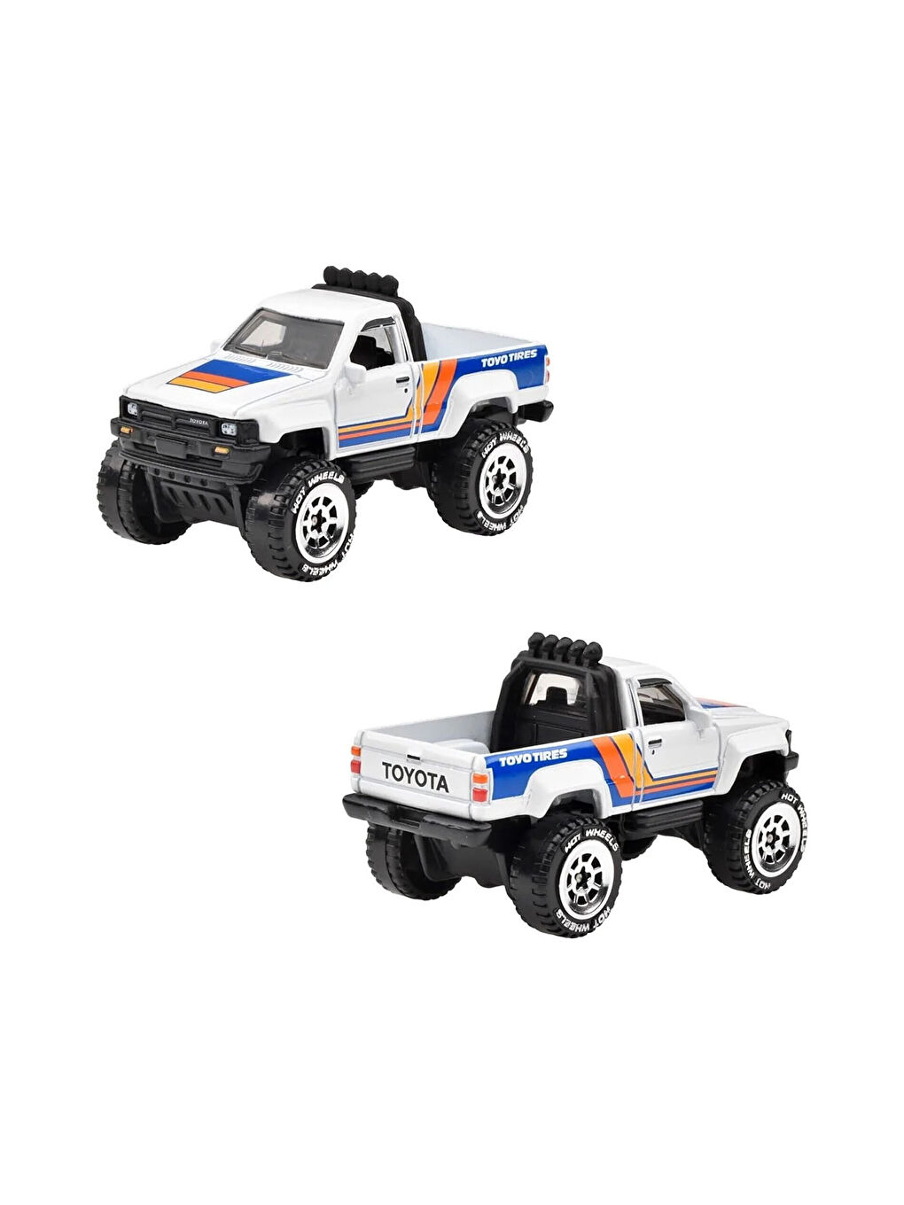 Hot Wheels Beyaz Temalı Arabalar Özel Seri 1987 Toyota Pickup Truck HRR98 - 1