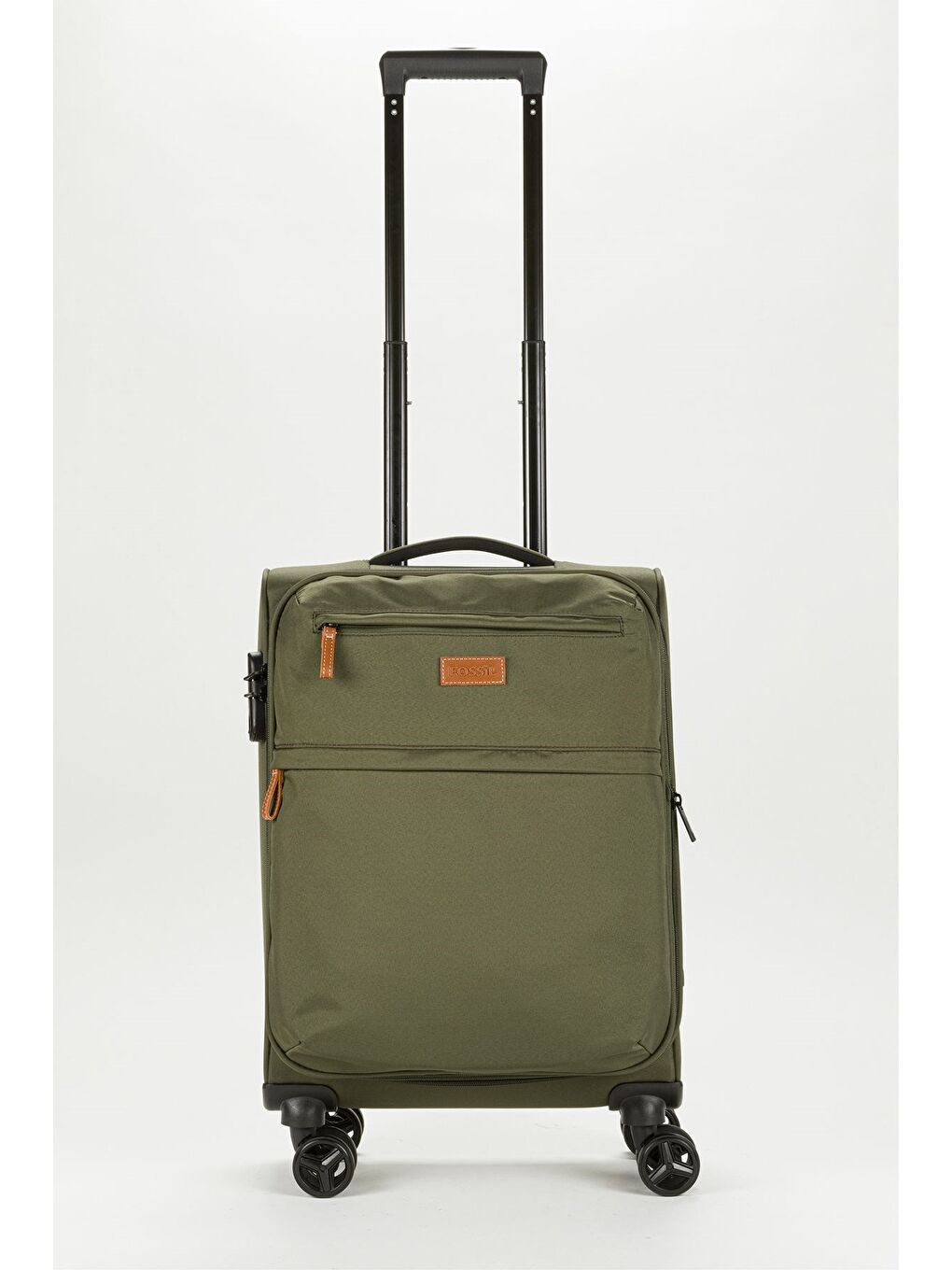 Unisex  Ekstra Hafif Haki Kumaş Kabin Boy Valiz