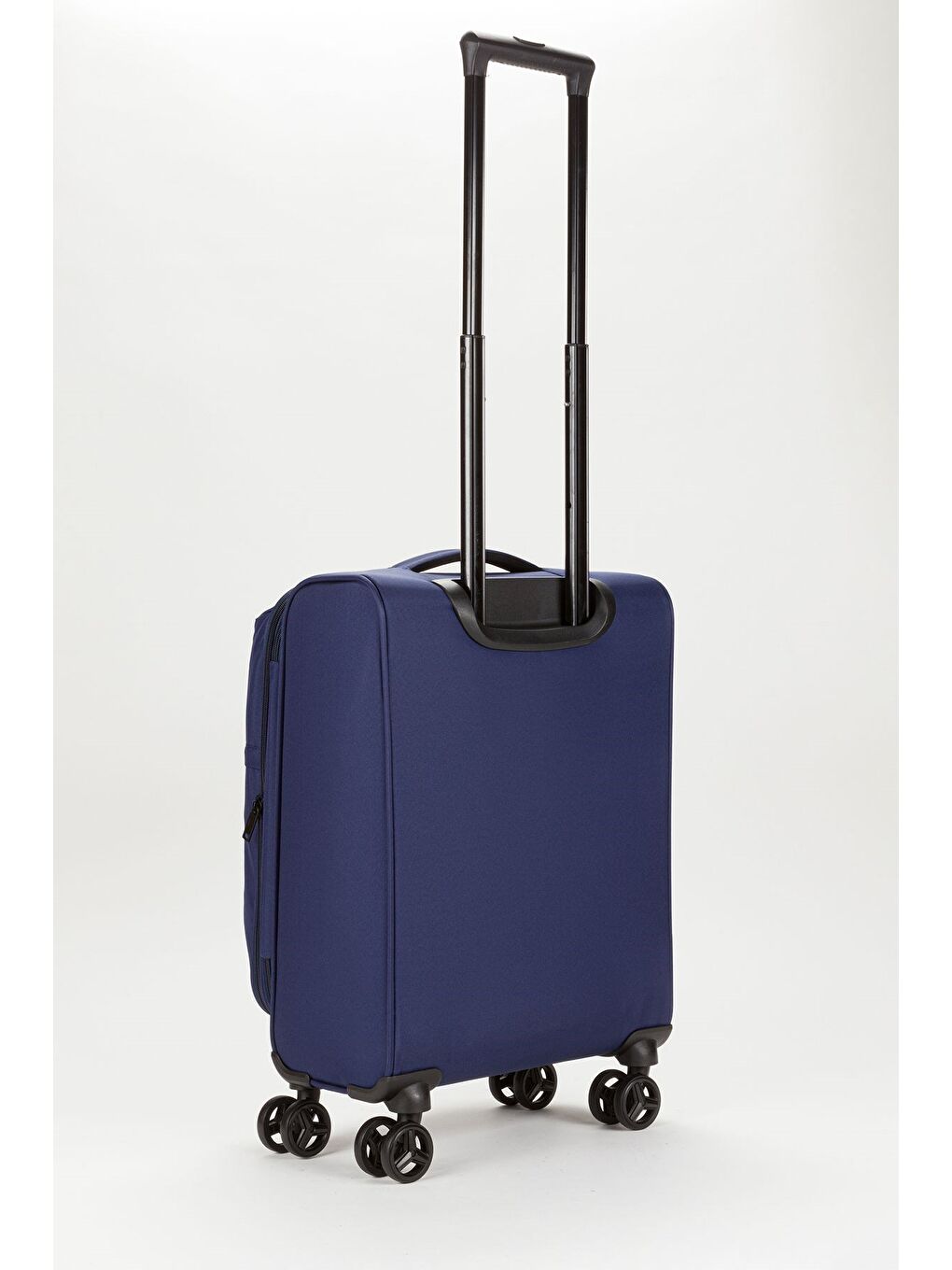 Mavi Unisex  Ekstra Hafif Haki Kumaş Kabin Boy Valiz-2